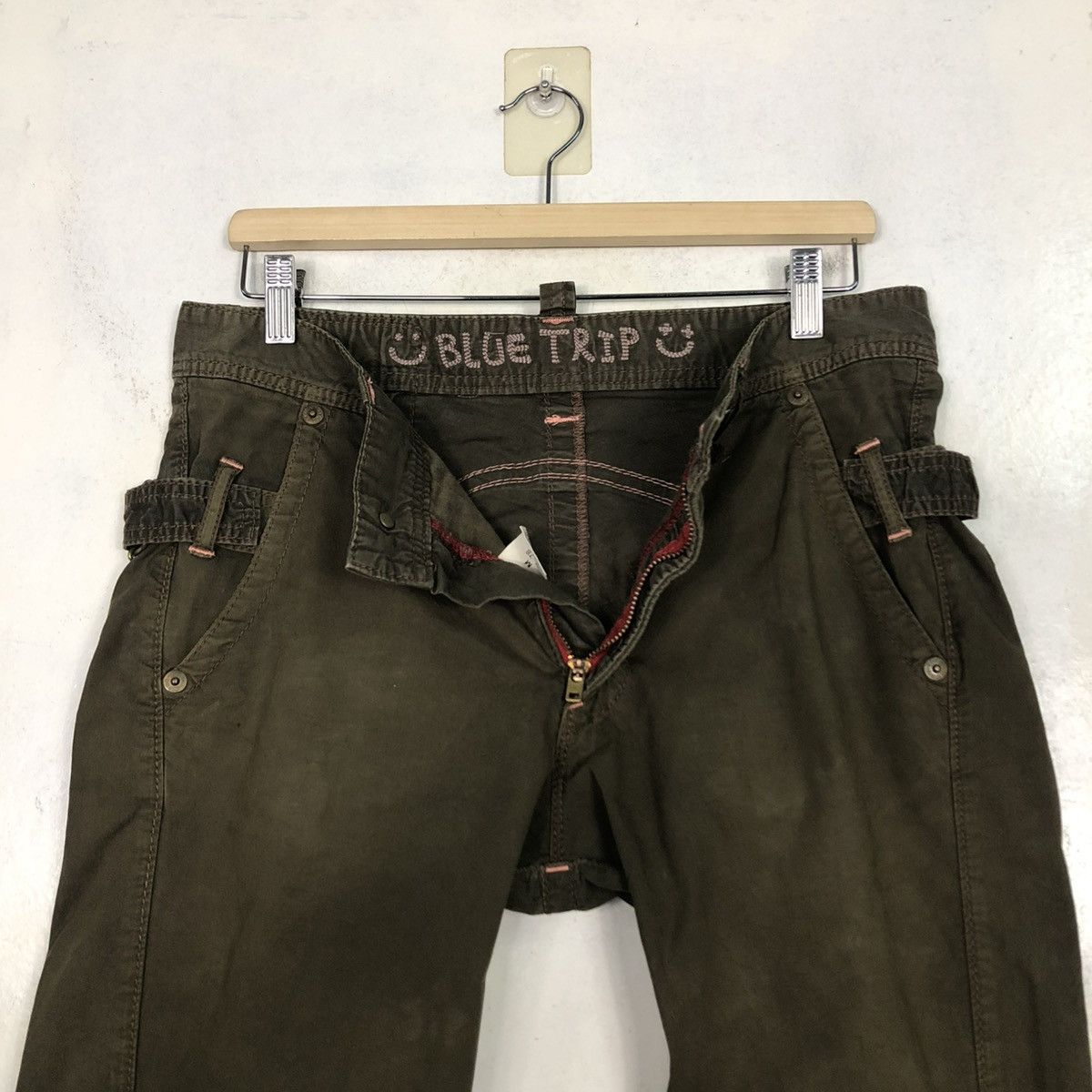 Japanese Brand 🔥VINTAGE CARGO PANTS BIKER EDWIN ISSEY MIYAKE Size US 32 / EU 48 - 20 Thumbnail