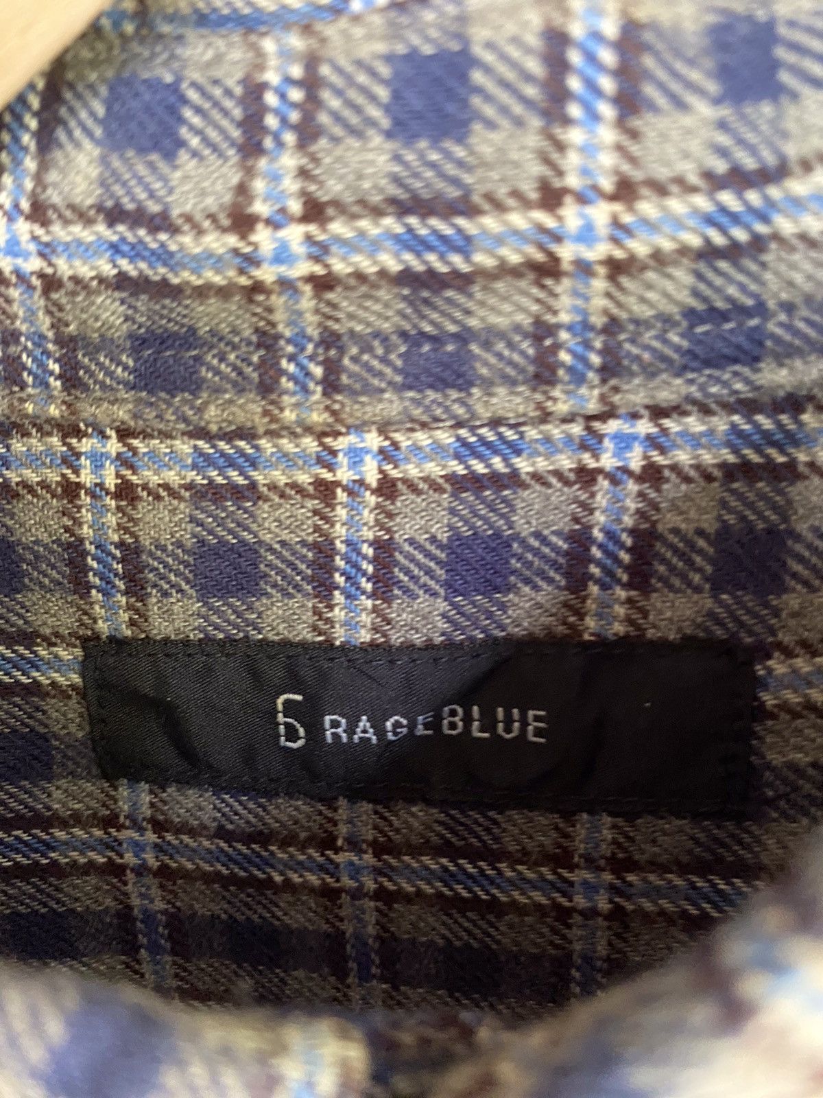 Flannel Japanese Brand Rageblue Plaid Tartan Flannel Shirt Size US M / EU 48-50 / 2 - 4 Thumbnail