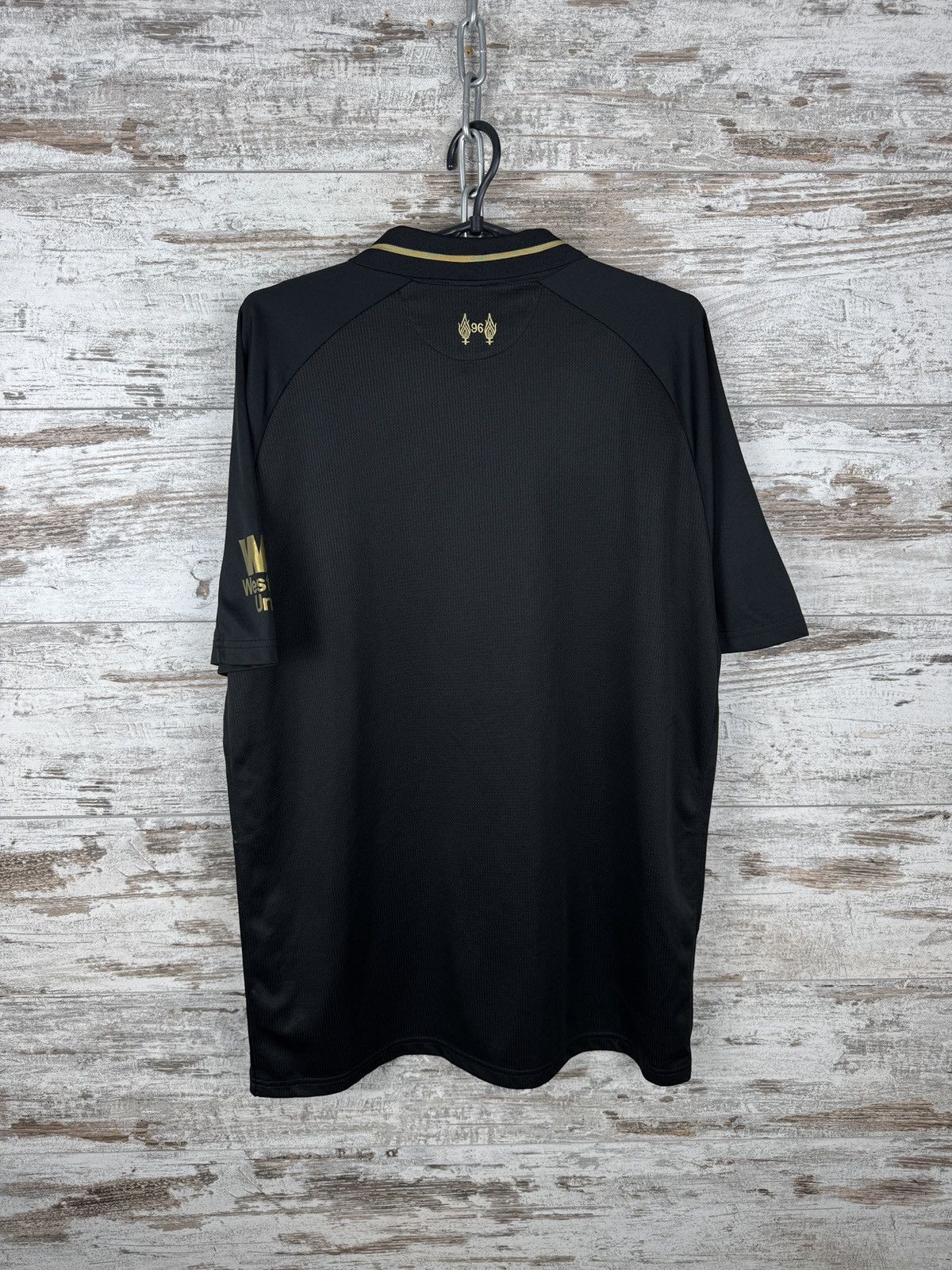 New Balance × Vintage Mens Vintage New Balance Liverpool FC T-shirt FIFA jersey Size US XL / EU 56 / 4 - 12 Thumbnail