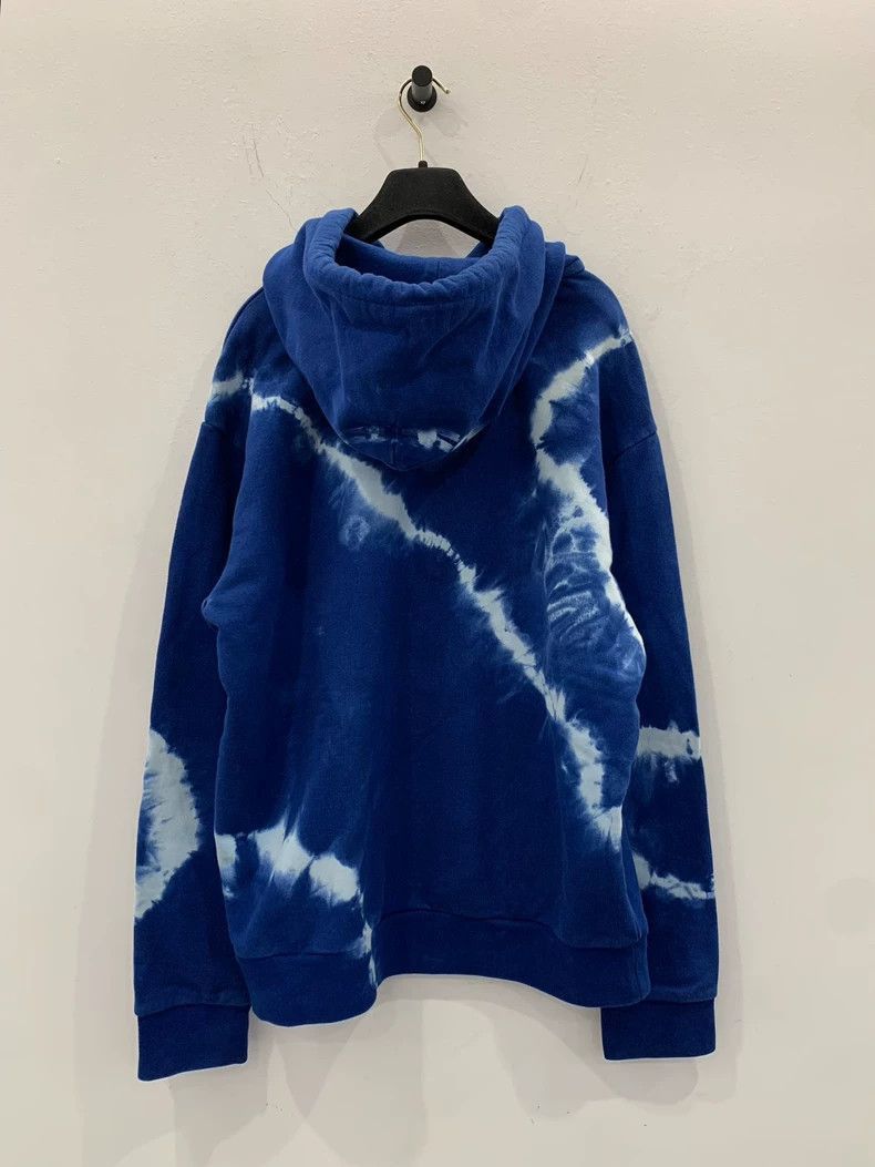 Louis Vuitton Louis Vuitton Blue Tie-Dye Logo Hoodie- Size M / US 6-8 / IT 42-44 - 2 Thumbnail