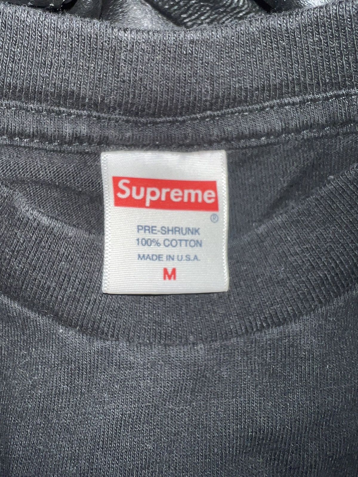 Supreme Supreme Black Smoke T-shirt Size US M / EU 48-50 / 2 - 3 Thumbnail