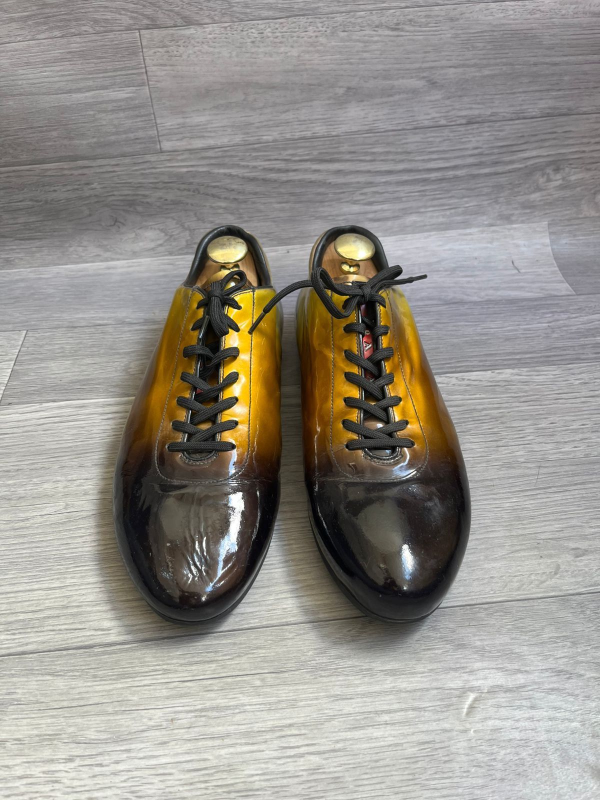 Prada Prada Ombre Patent Driving Sneakers Sz 8.5 UK Size US 9.5 / EU 42-43 - 6 Thumbnail