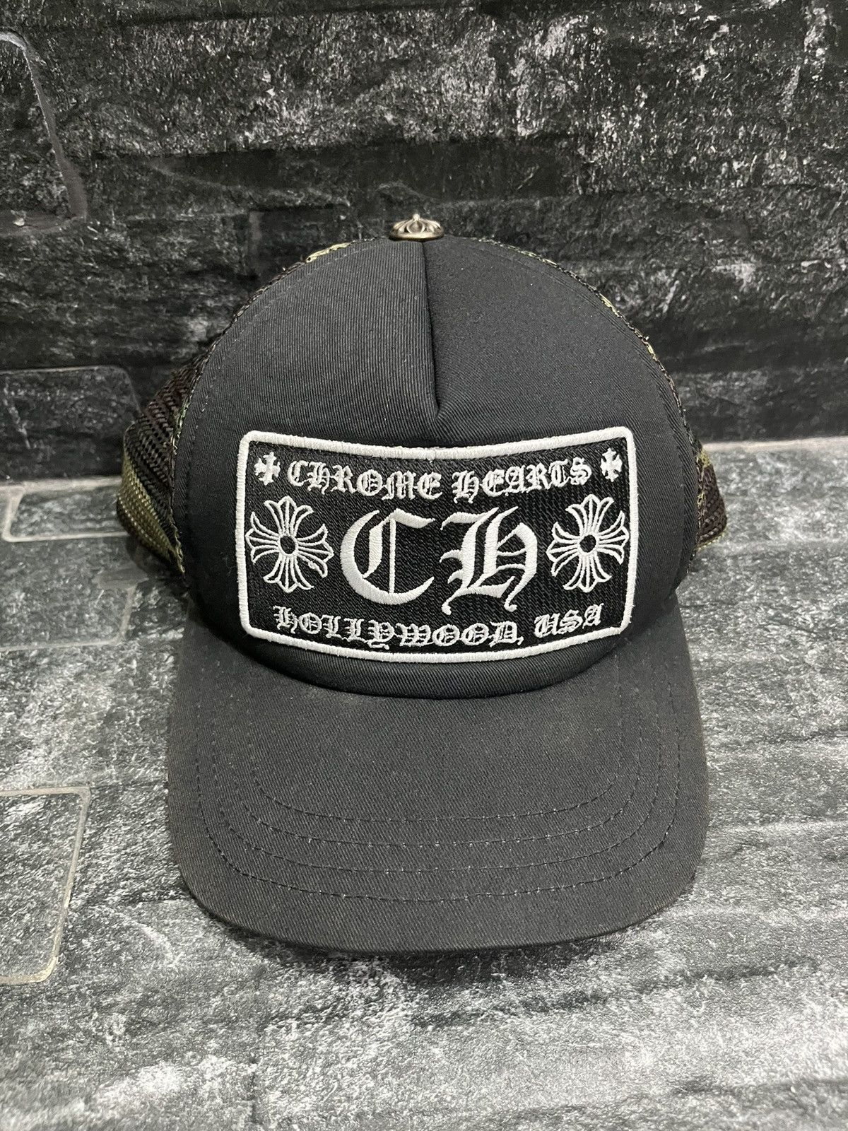 Casquette Trucker Chrome Cross CH Pour Homme Et Femme - Style Hollywood Tendance