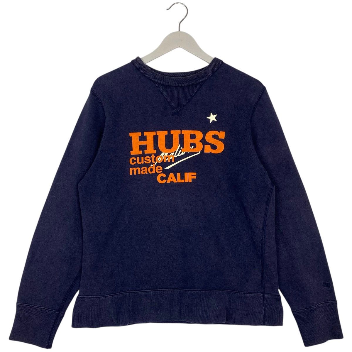 Vintage Vintage Hubs Malibu California Crewneck Sweatshirt Navy Blue Size US M / EU 48-50 / 2 - 1 Thumbnail