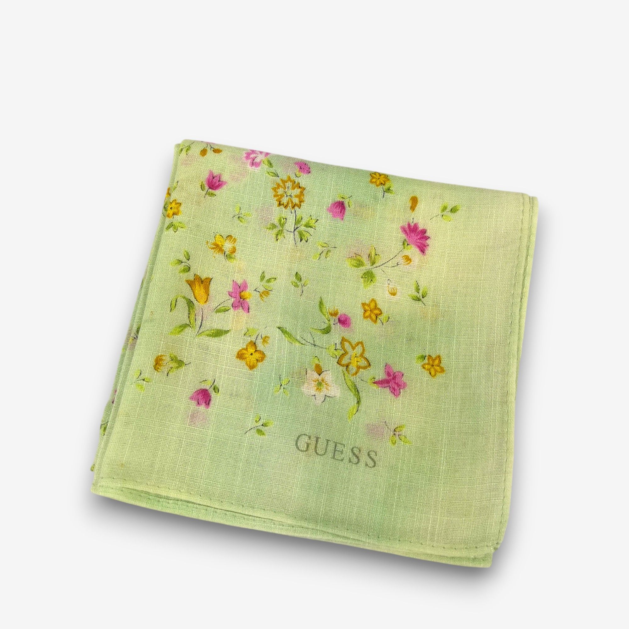 Guess Vintage Guess Handkerchief Pocket Square Bandana Size ONE SIZE - 4 Thumbnail