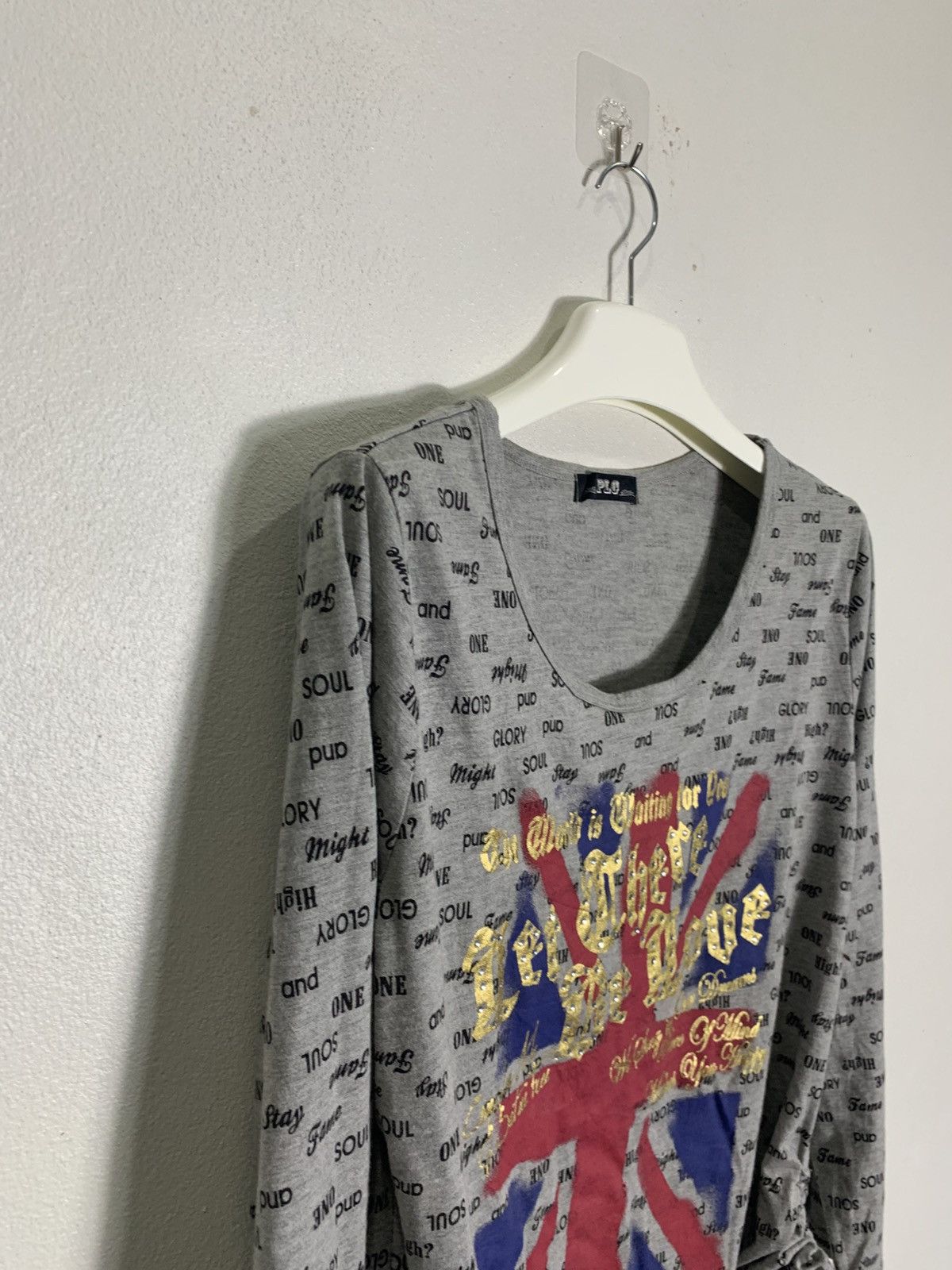 Vintage VTG PLG Union Jack Seditionaries Raglan T-shirt Size US M / EU 48-50 / 2 - 4 Thumbnail