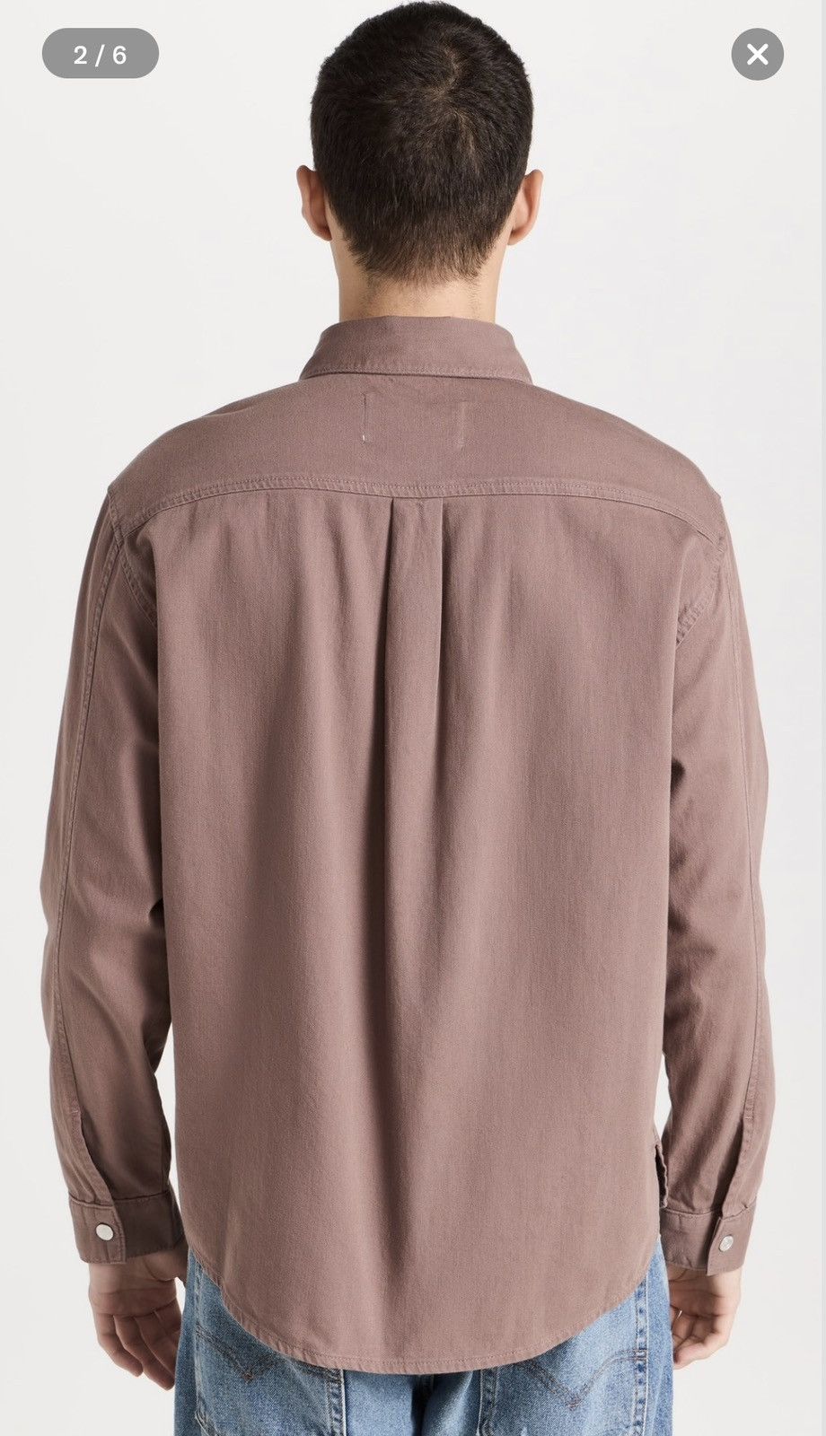 Frame Frame brown denim shirt Size US L / EU 52-54 / 3 - 2 Thumbnail