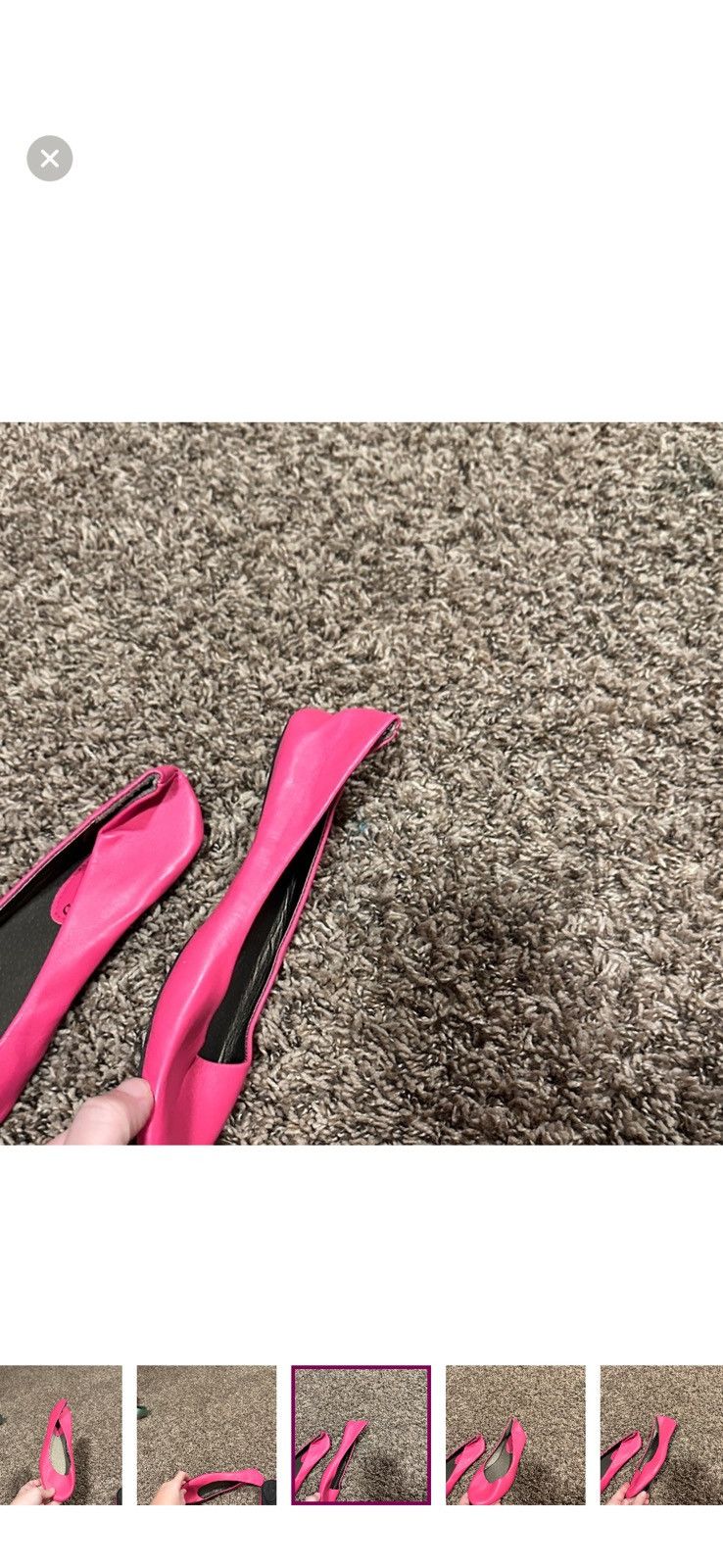 Other Pink flats Size US 7.5 / IT 37.5 - 8 Thumbnail