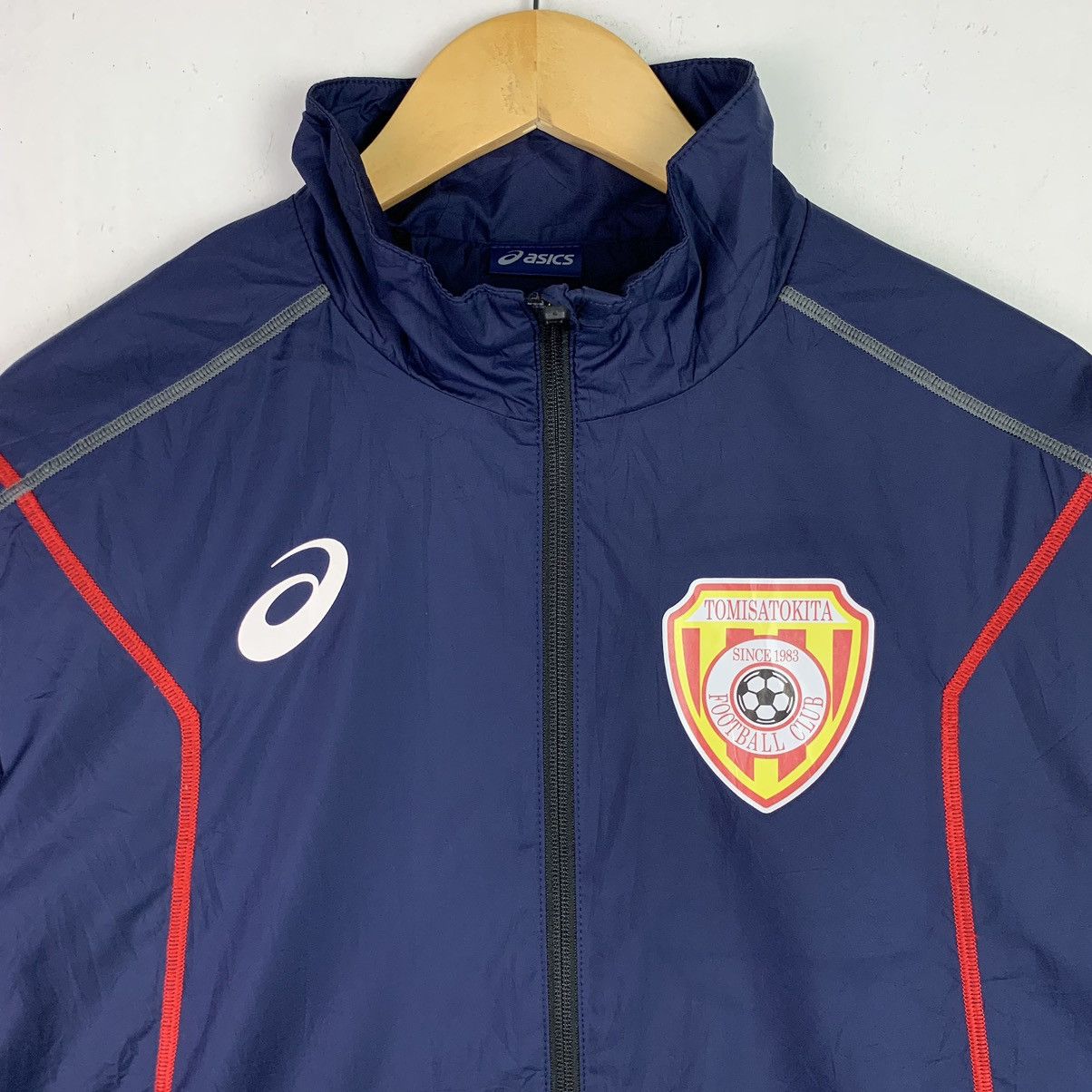Japanese Brand Vintage Full zipper windbreaker jacket Size US L / EU 52-54 / 3 - 2 Thumbnail