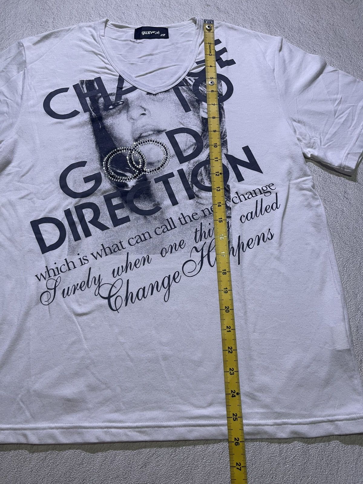 Japanese Brand Y2K GLLEVANS short sleeve tshirt Size US M / EU 48-50 / 2 - 8 Thumbnail