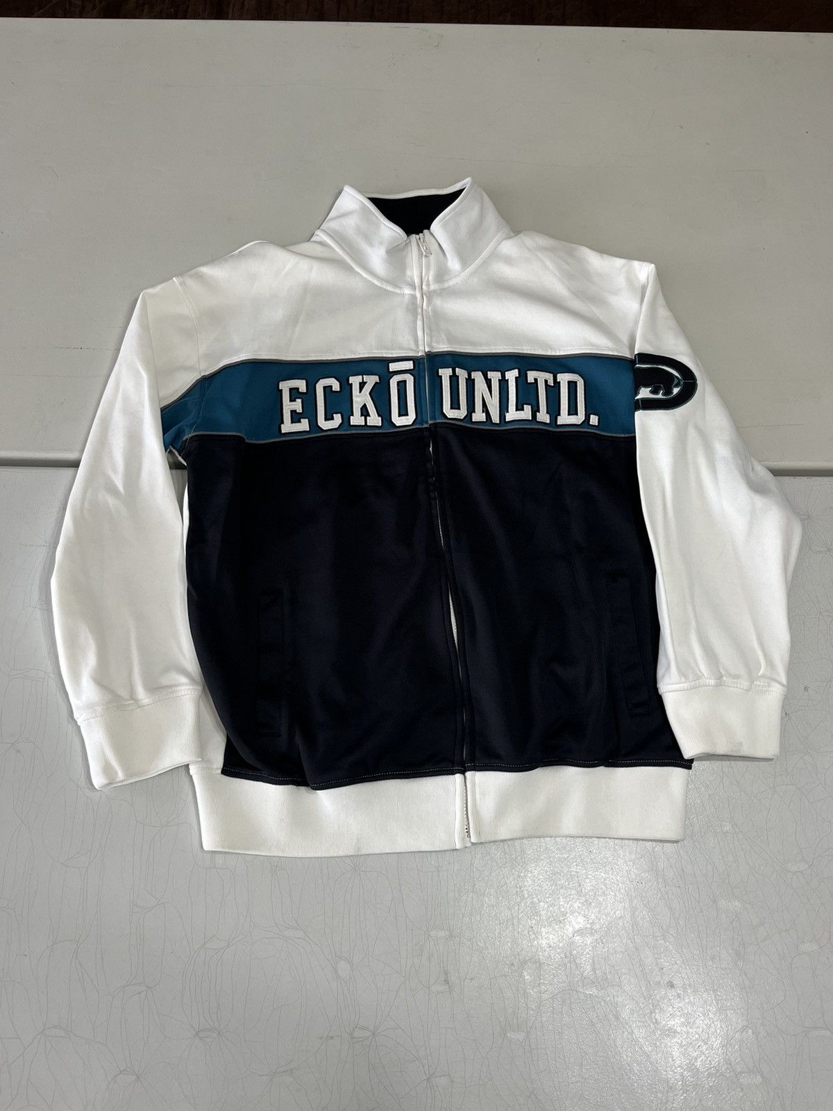 Ecko Unltd. × Vintage Y2K Ecko Unltd track jacket Size US XL / EU 56 / 4 - 1 Thumbnail