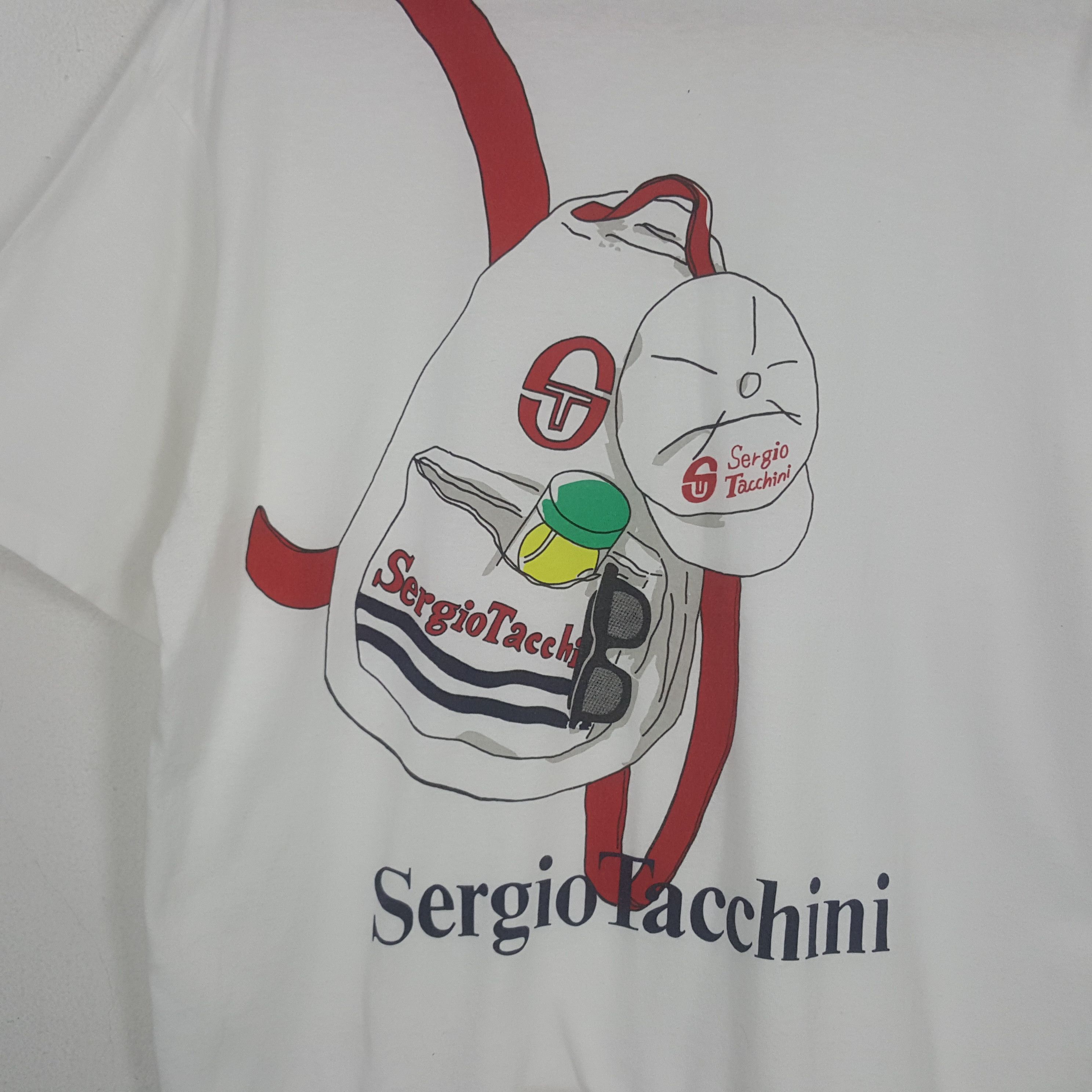 Sergio Tacchini Vintage Sergio Tachini Sport Style Tshirt C301N12 Size US L / EU 52-54 / 3 - 2 Thumbnail