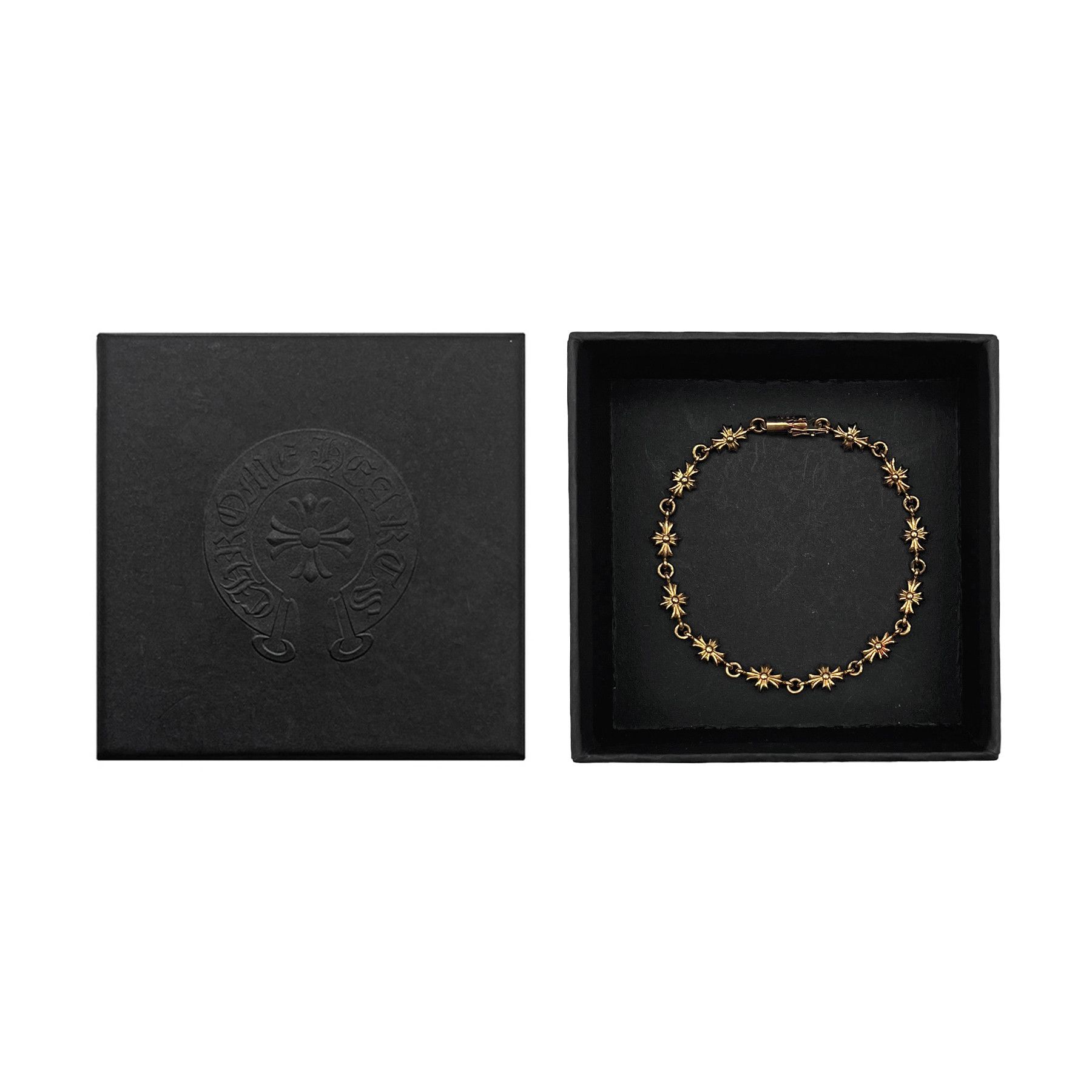 Chrome Hearts Chrome Hearts 22K Gold Tiny E Bracelet Size ONE SIZE - 4 Thumbnail