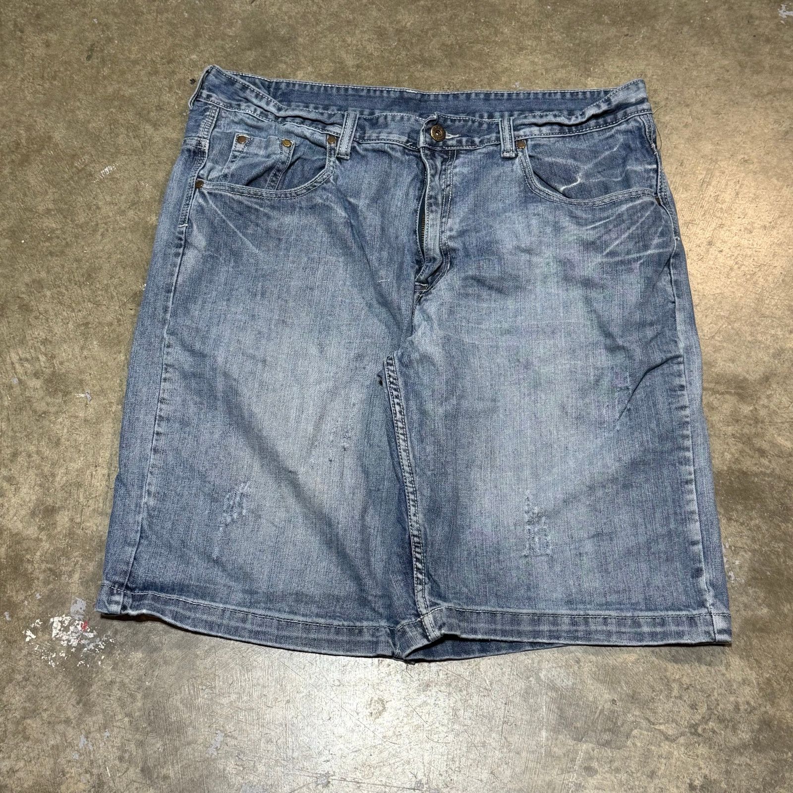 Urban Pipeline Vintage Y2K Baggy Embroidered Jorts Sz 38 Size US 38 / EU 54 - 3 Thumbnail
