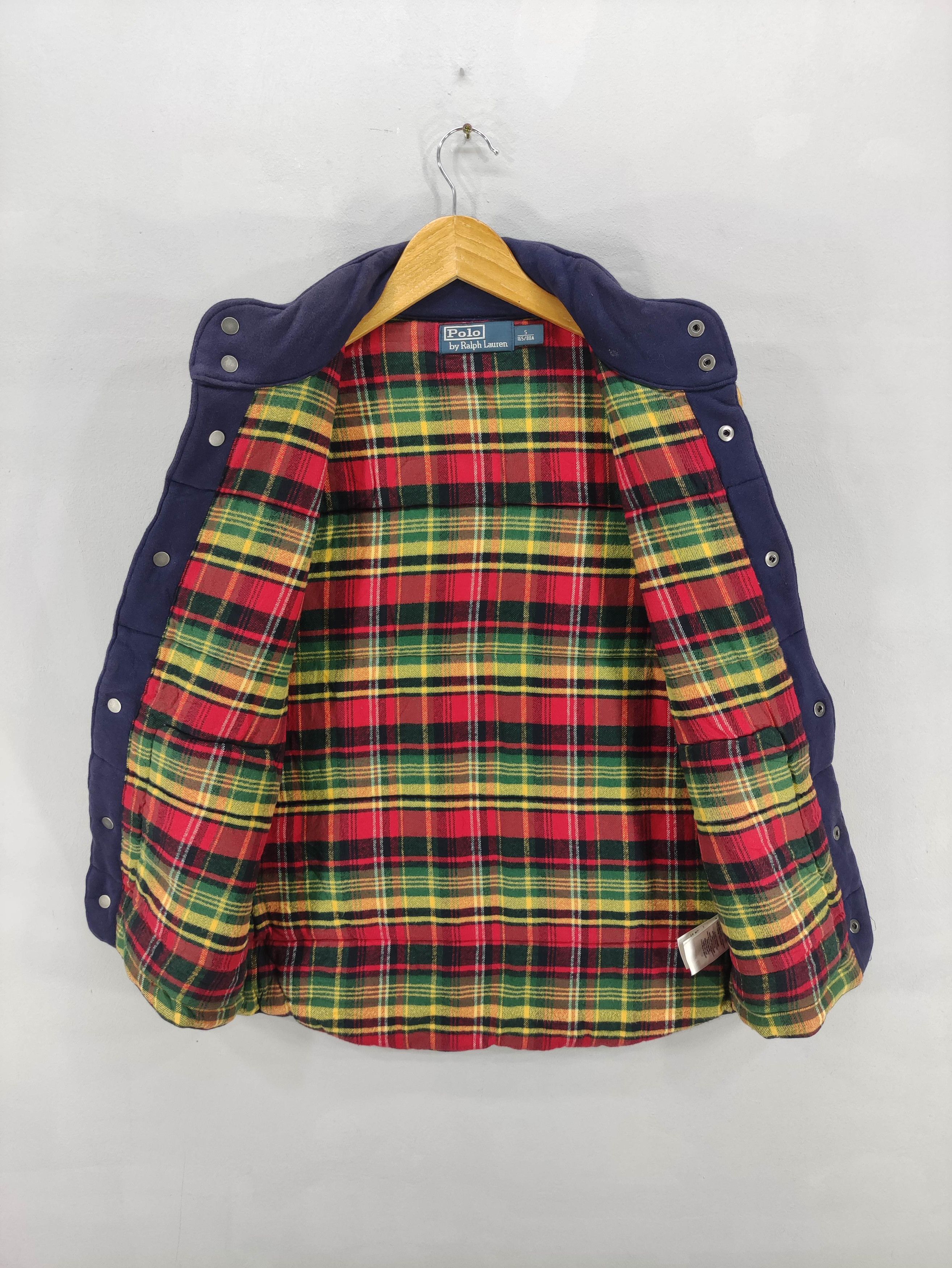 Polo Ralph Lauren Vintage Polo Ralph Lauren Snap Button Light Puffer Vest Size US S / EU 44-46 / 1 - 5 Thumbnail