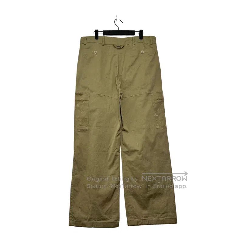 Louis Vuitton Louis Vuitton size US 52 Khaki cargo pants slacks pants Size US 36 / EU 52 - 2 Thumbnail