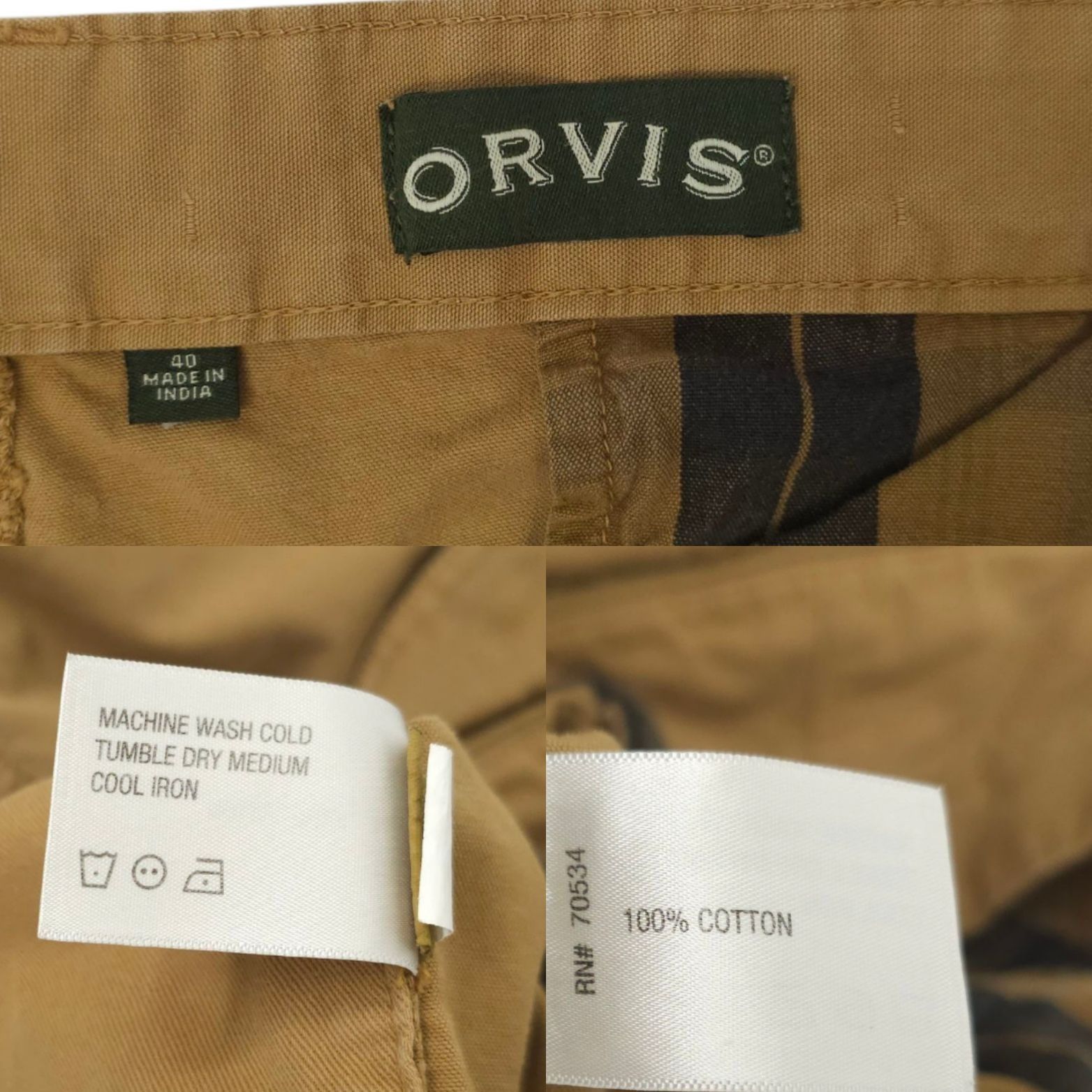 Orvis Orvis Double Knee Pants Mens Size 40 x 33 READ Straight Leg Size US 40 / EU 56 - 10 Thumbnail