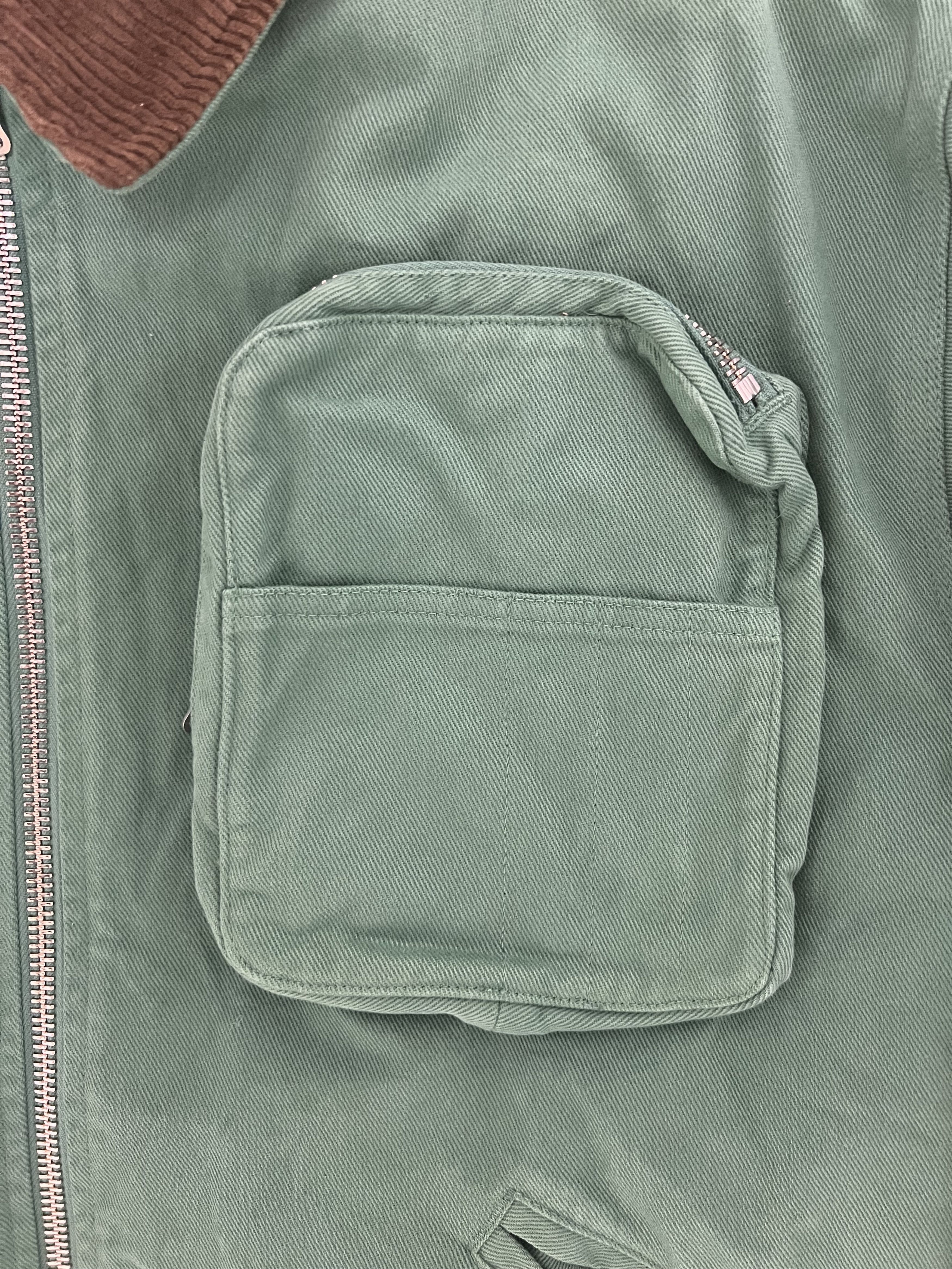 Ronning 💚 Ronning Seafoam Green Padded Zip Work Jacket Large NEW Size US L / EU 52-54 / 3 - 9 Thumbnail