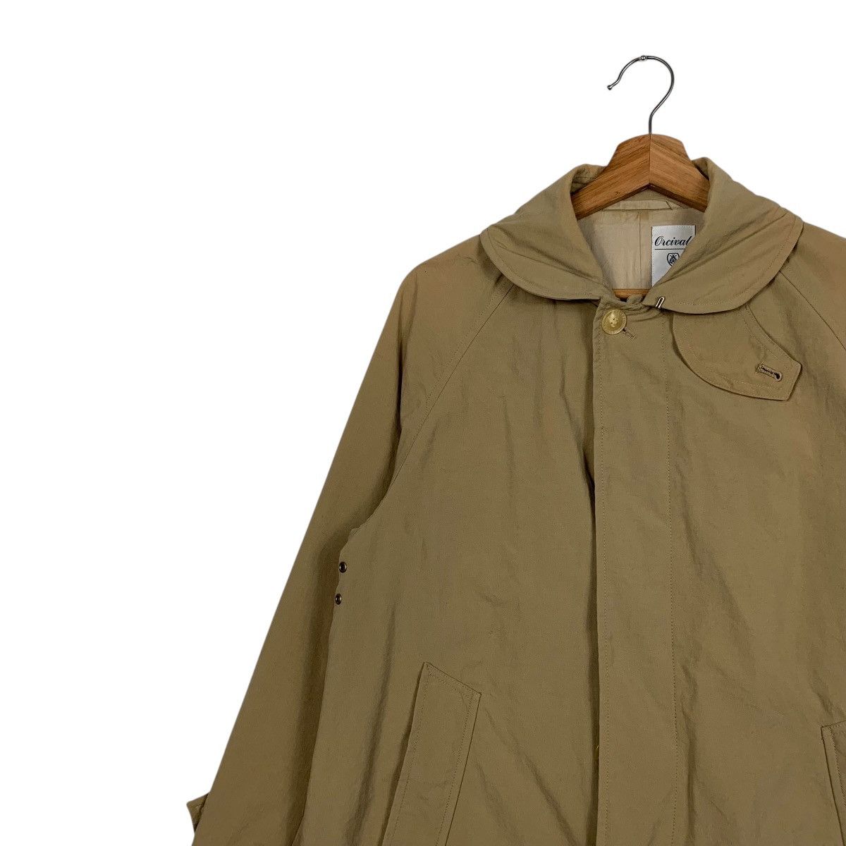 Japanese Brand Orcival Nylon Trench Coat Size US M / EU 48-50 / 2 - 7 Thumbnail