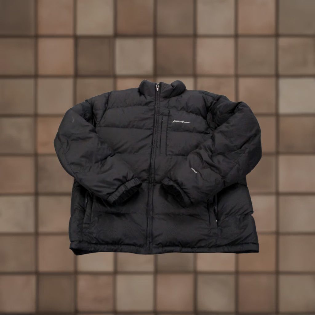 Eddie Bauer Eddie Bauer Jacket Mens L Black Goose Down Puffer Outdoor Hiking Camping EB650 Size US L / EU 52-54 / 3 - 1 Thumbnail
