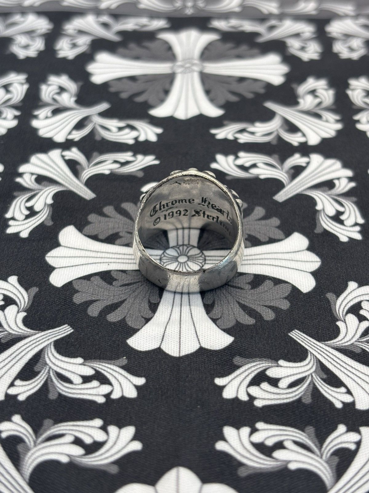 Chrome Hearts Chrome hearts diamond keeper ring Size ONE SIZE - 3 Thumbnail