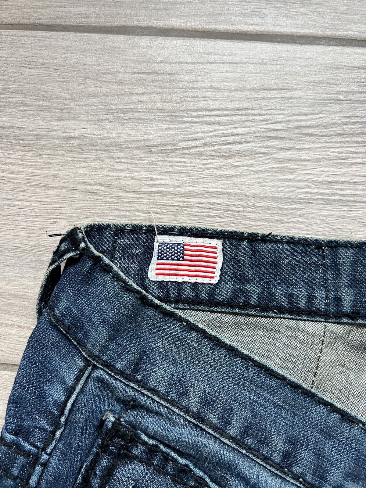 True Religion Vintage Y2K True Religion Baggy Denim Jeans Ricky Size US 34 / EU 50 - 11 Thumbnail