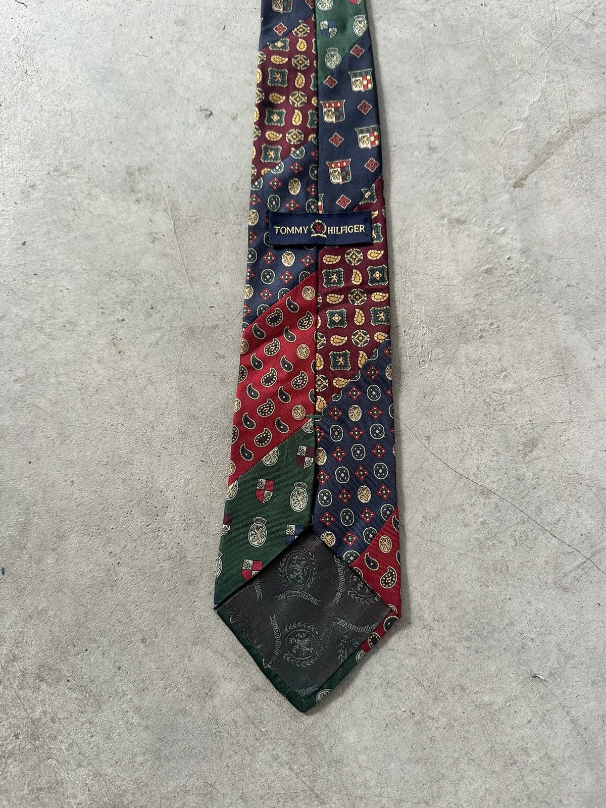 Designer × Tommy Hilfiger Tie Tommy Hilfiger Fullpattern Size ONE SIZE - 3 Thumbnail