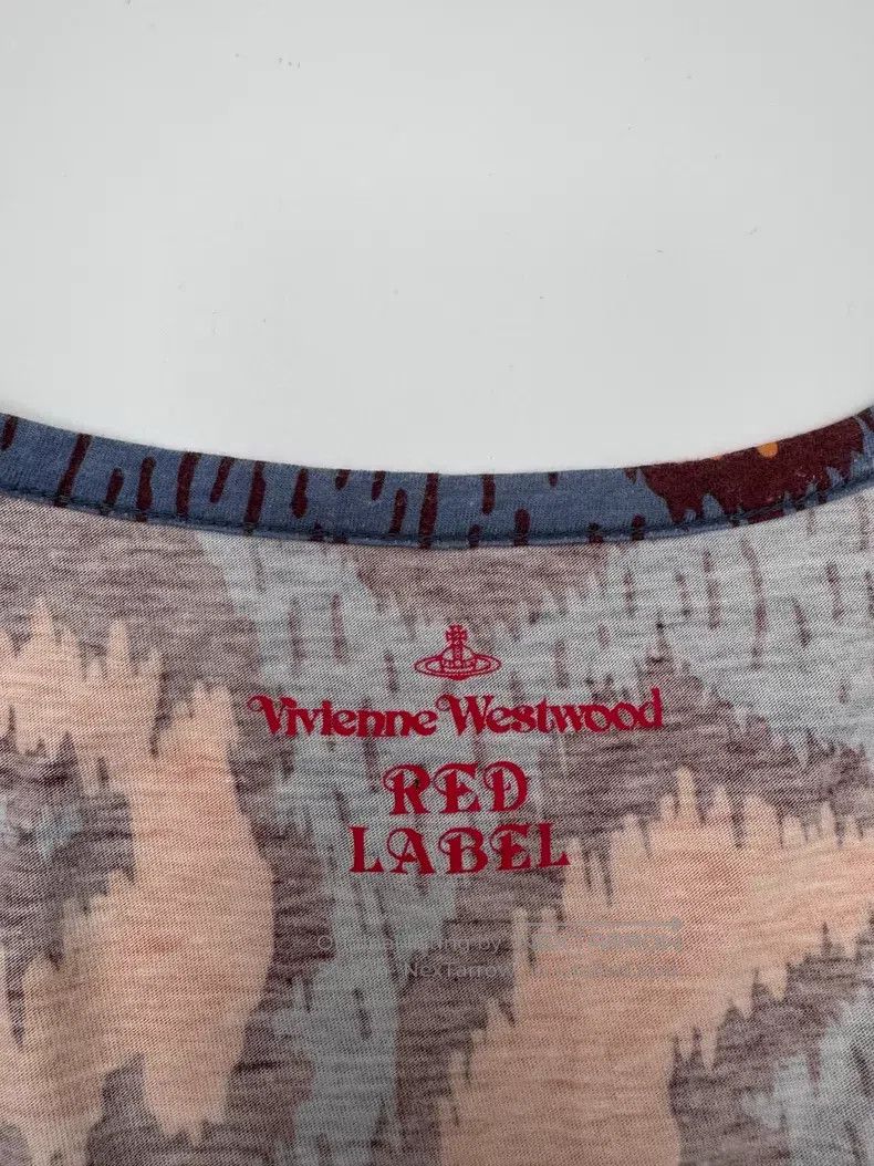 Vivienne Westwood Vivienne Westwood Retro Leopard Print Floral Print T-Shirt Size M / US 6-8 / IT 42-44 - 5 Thumbnail