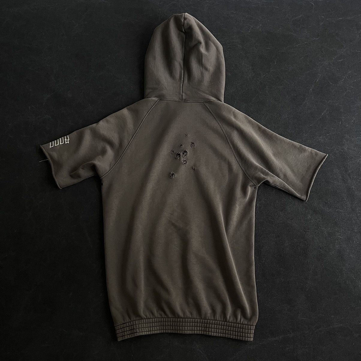 Number (N)ine NUMBER (N)INE AW01 shield bullet short sleeve hoodie Size US S / EU 44-46 / 1 - 2 Thumbnail