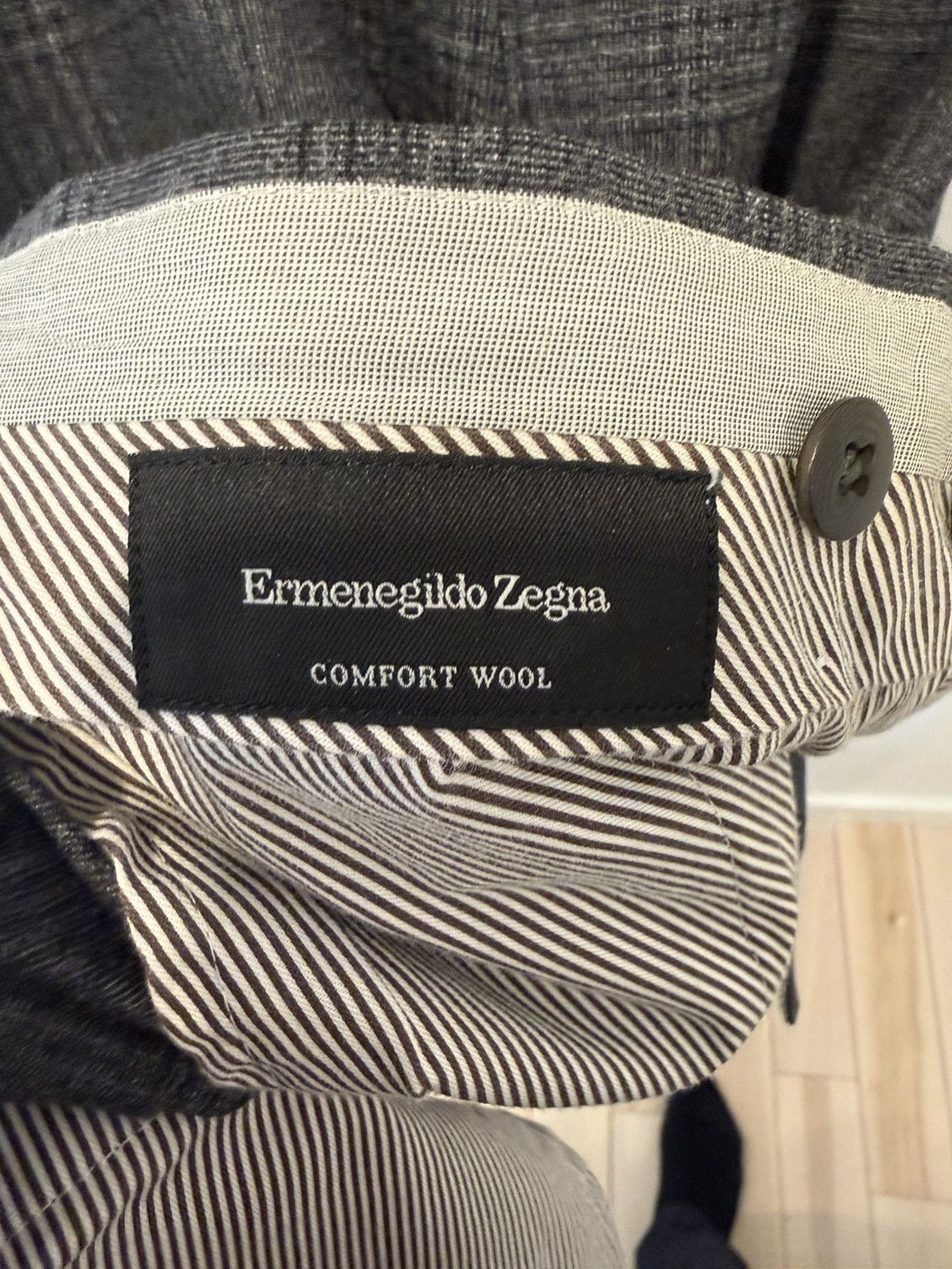 Ermenegildo Zegna ermenegildo zegna size 32-34 mens dress pants - made in ital Size 40R - 3 Thumbnail