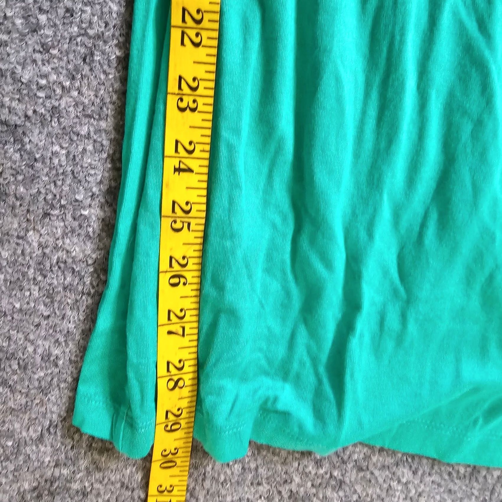 Soft Surroundings Soft Surroundings Jumpsuit Womens M Green Short Sleeve Stretch Pull On Size 32" / US 10 / IT 46 - 7 Thumbnail