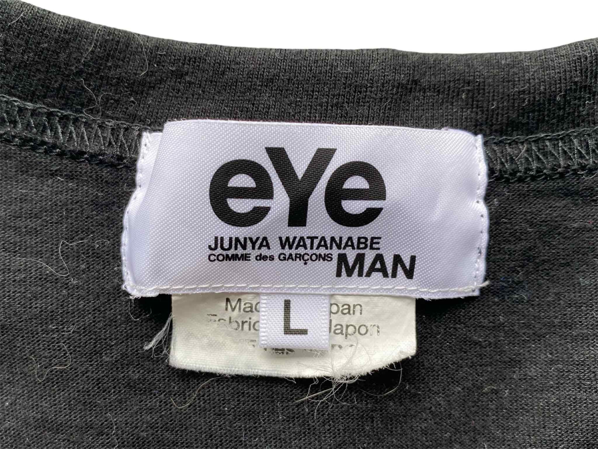 Comme des Garcons Junya Watanabe Society Is A Suggestion Tee Man CDG EYE Size US L / EU 52-54 / 3 - 8 Thumbnail
