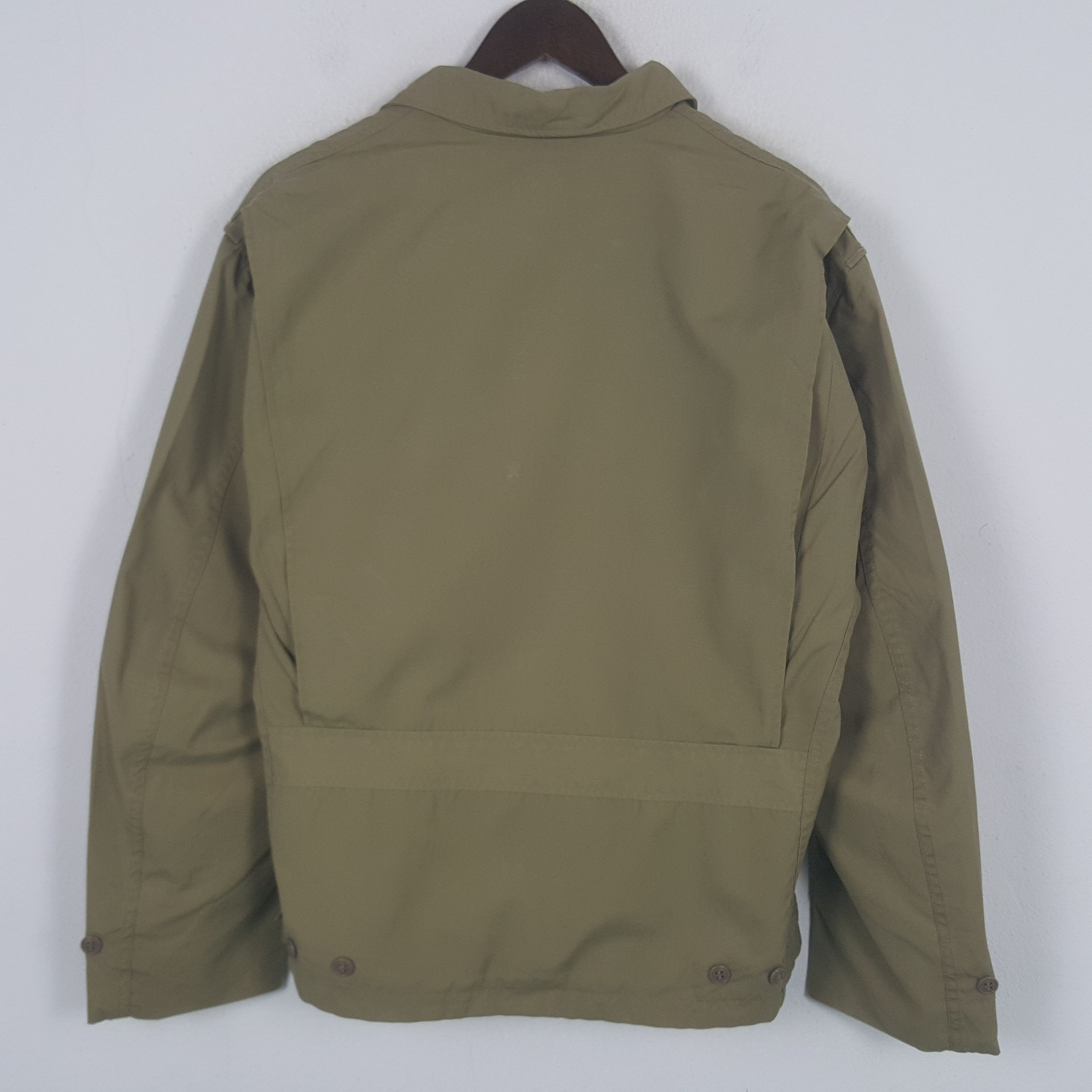 Japanese Brand Vintage Army Officers Army Green Jacket Size US L / EU 52-54 / 3 - 3 Thumbnail