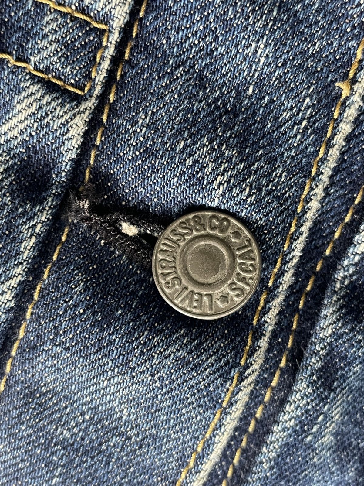 Levi's Vintage 1999 Levis 507XX E Selvedge Denim Jacket Size US S / EU 44-46 / 1 - 17 Thumbnail