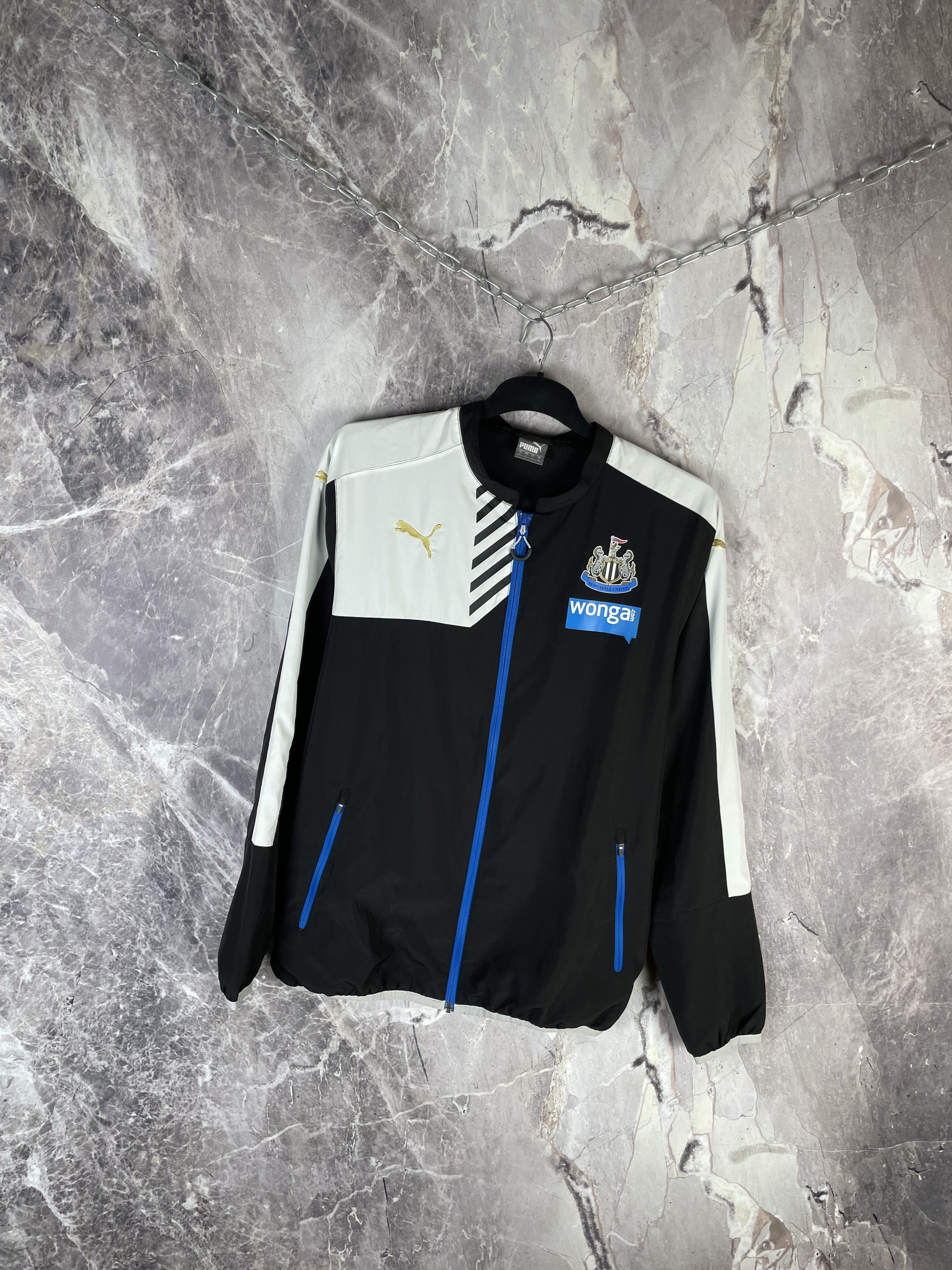 Puma Puma Newcastle United Football Training Jacket Top Size US L / EU 52-54 / 3 - 2 Thumbnail