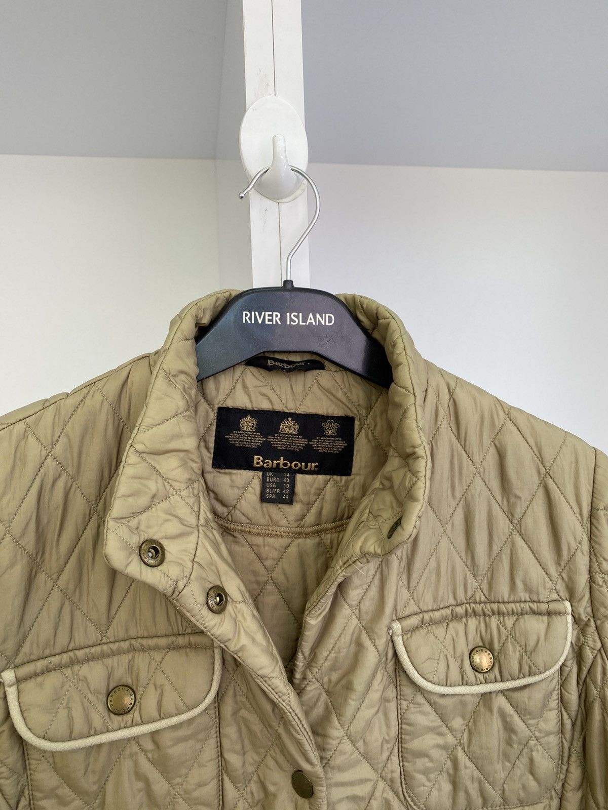 Barbour Vintage Barbour womens quilted jacket Size L / US 10 / IT 46 - 7 Thumbnail