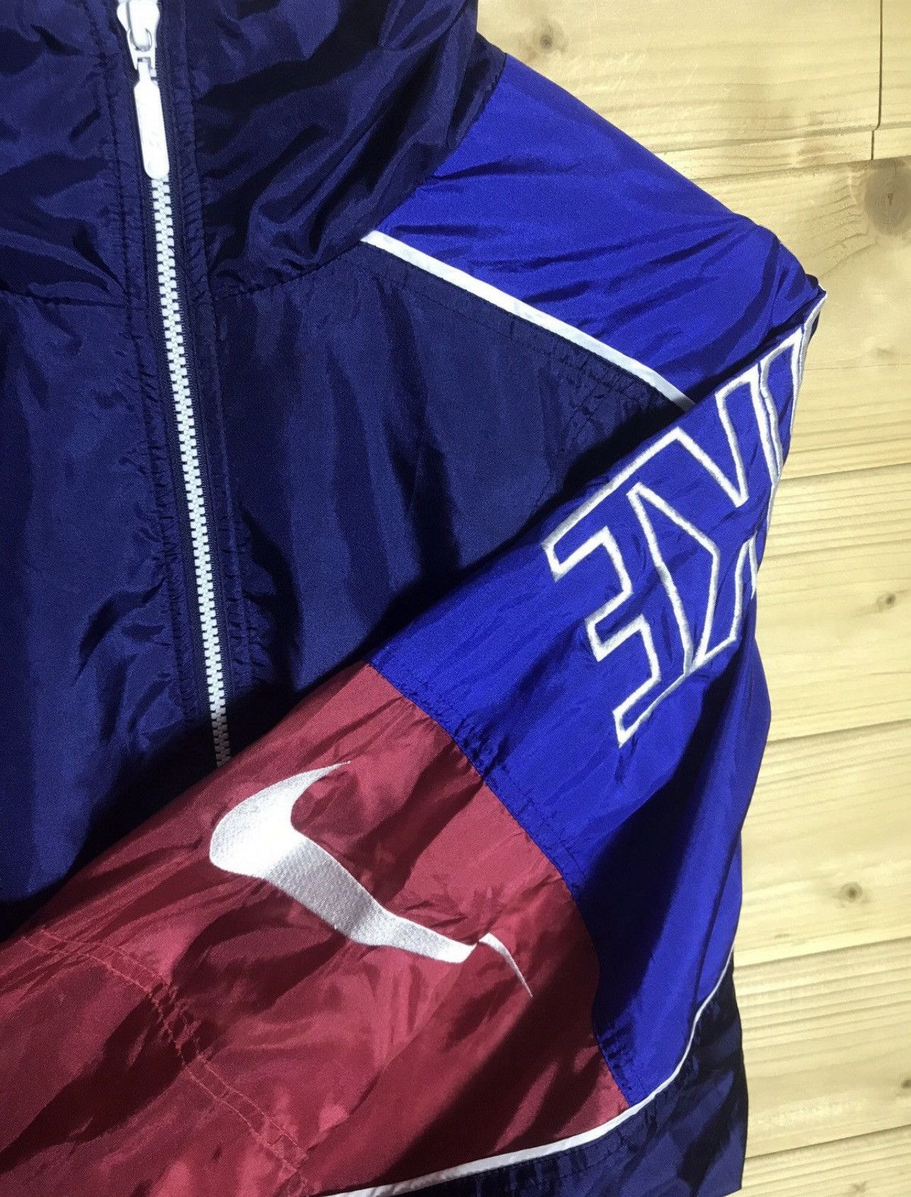 Nike Vintage 90s Nike light jacket with tag Size US XL / EU 56 / 4 - 3 Thumbnail