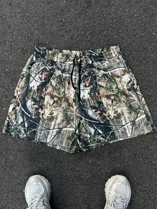 Jean Amamiya x Reika Camo Forrest Y2K Drip shorts Size US 32 / EU 48 - 6 Thumbnail