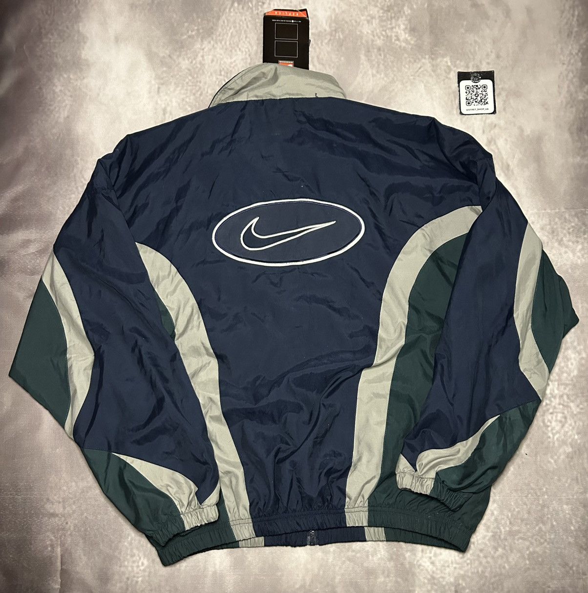 Other Light jacket Nike Vintage new (90s) Size US L / EU 52-54 / 3 - 2 Thumbnail