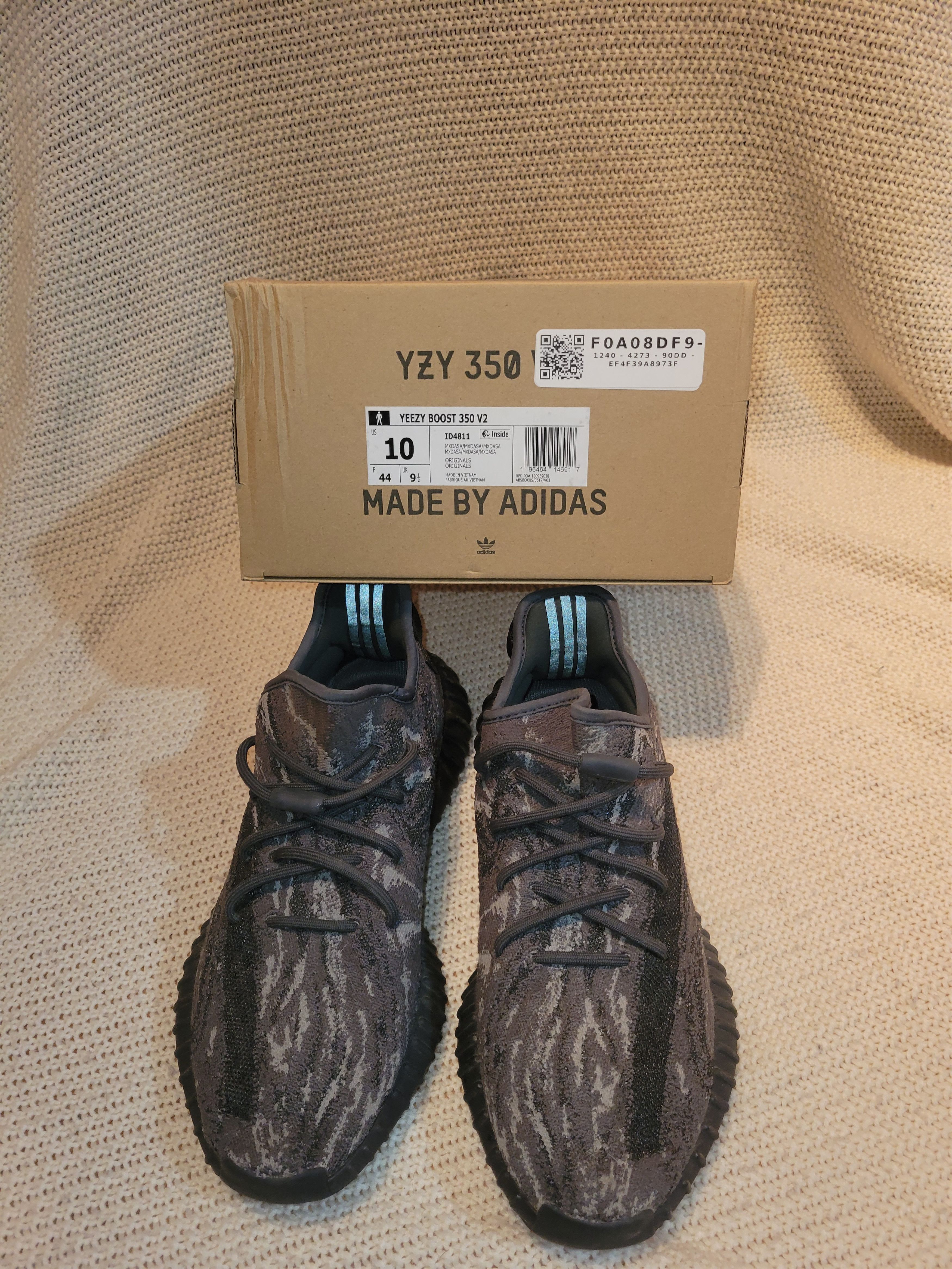 Adidas × Yeezy Adidas Yeezy Boost 350 V2 MX Dark Salt Size US 10 / EU 43 - 6 Thumbnail