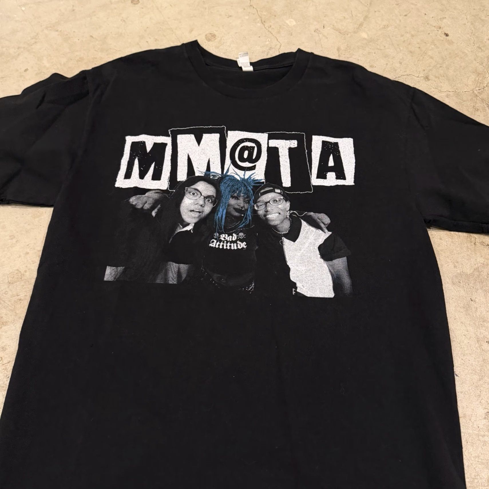 American Apparel Meet Me At The Altar Band Shirt Mens Large Black Graphic Band Tee Pop Punk Adult Size US L / EU 52-54 / 3 - 4 Thumbnail