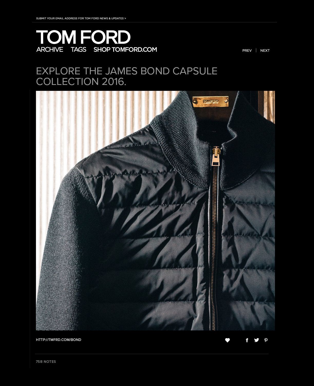 Tom Ford This is the One! A Menswear Grail Coveted James Bond Solden Size US L / EU 52-54 / 3 - 5 Thumbnail