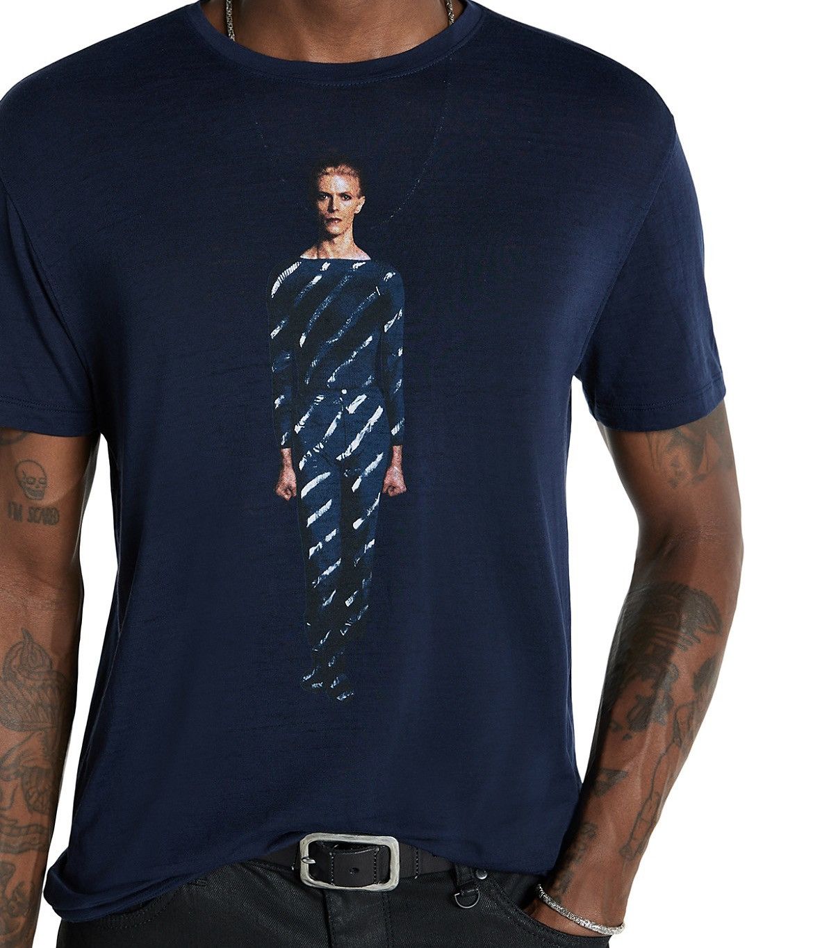 John Varvatos Bowie tee. Large Size US L / EU 52-54 / 3 - 3 Thumbnail