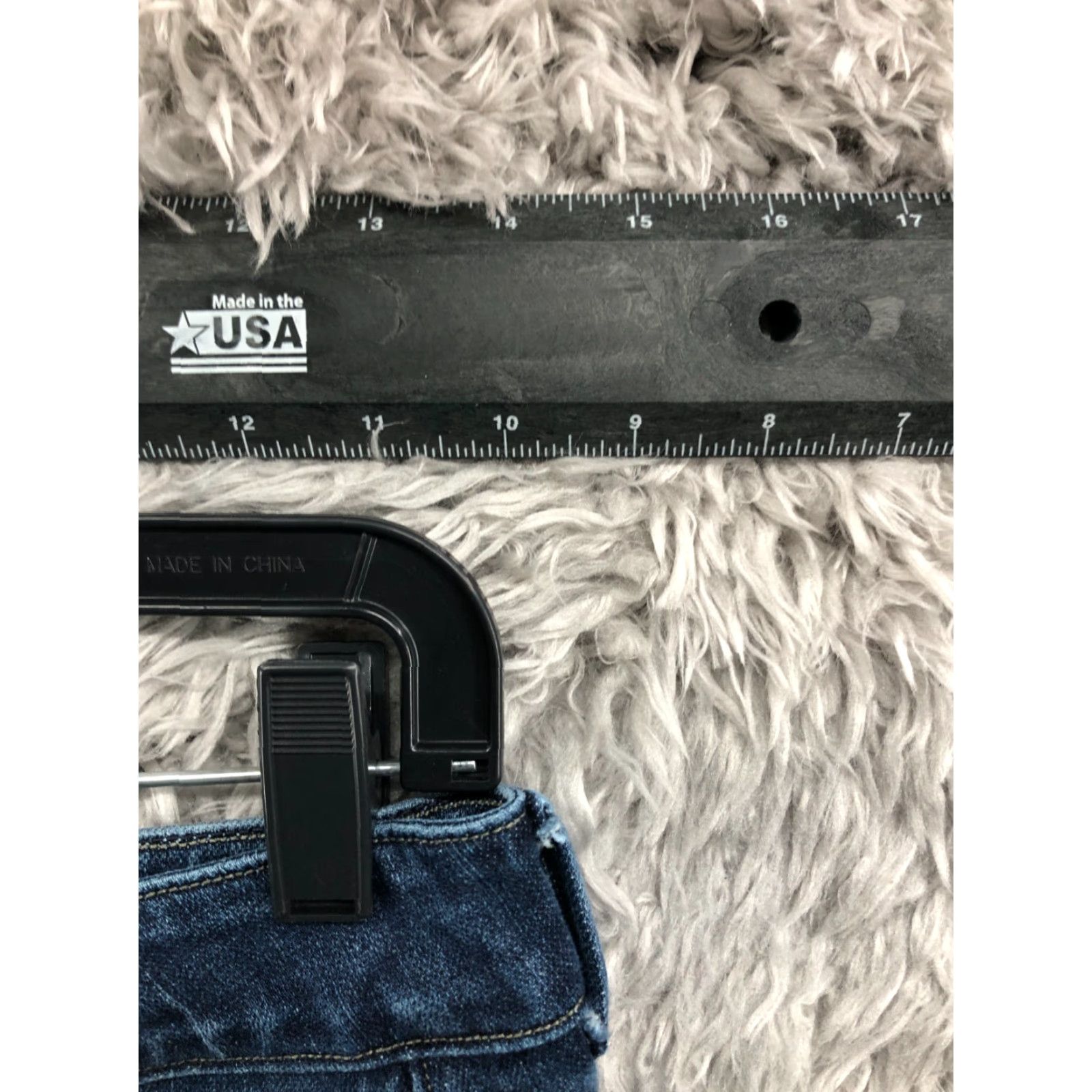 Denime Serfontaine Jeans Bootcut Size 25 Medium Wash Blue Denim Womens Size 42" / US 20 - 2 Thumbnail