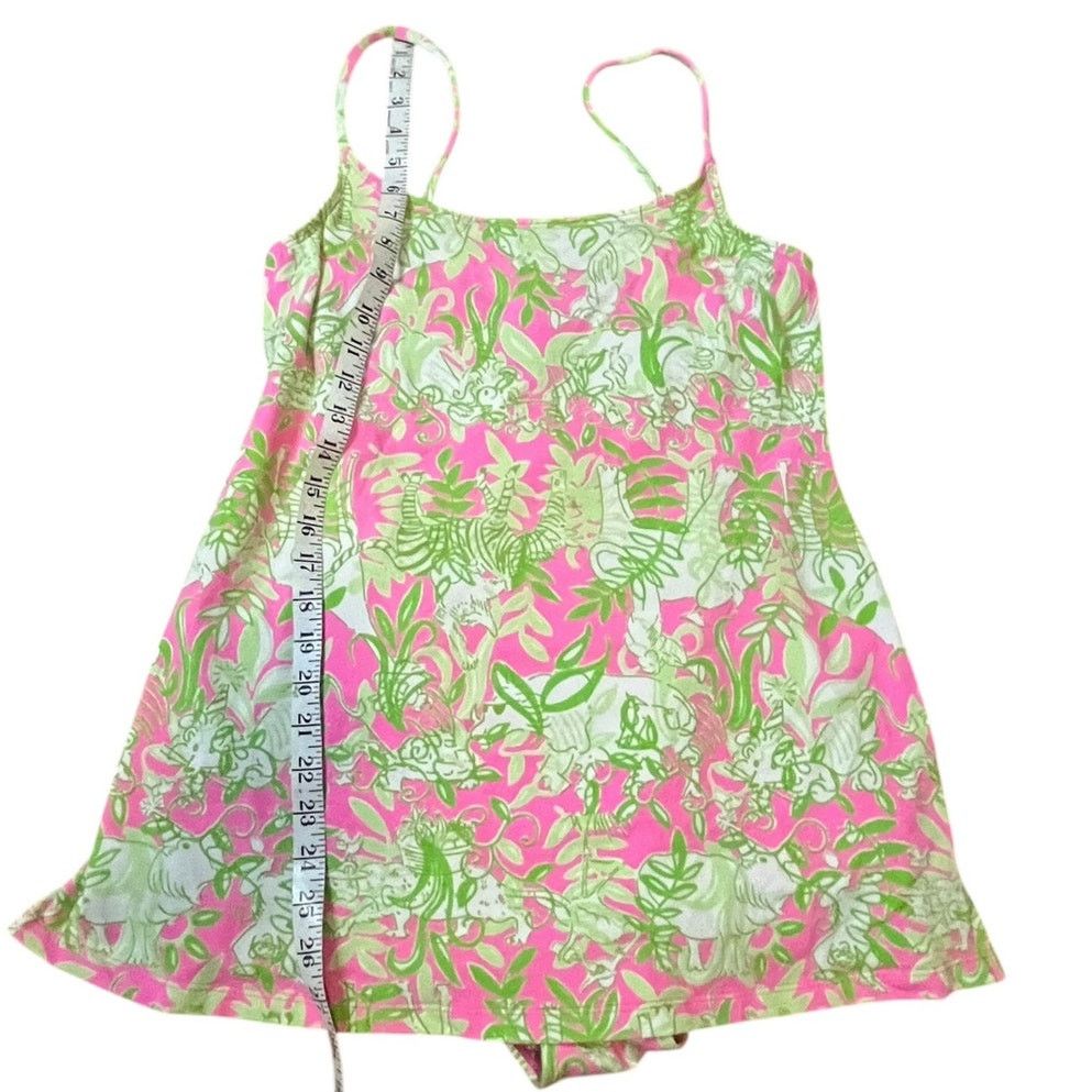 Lilly Pulitzer Lilly Pulitzer One-Piece Swimsuit Pink and Green Size 8 Size M / US 6-8 / IT 42-44 - 4 Thumbnail