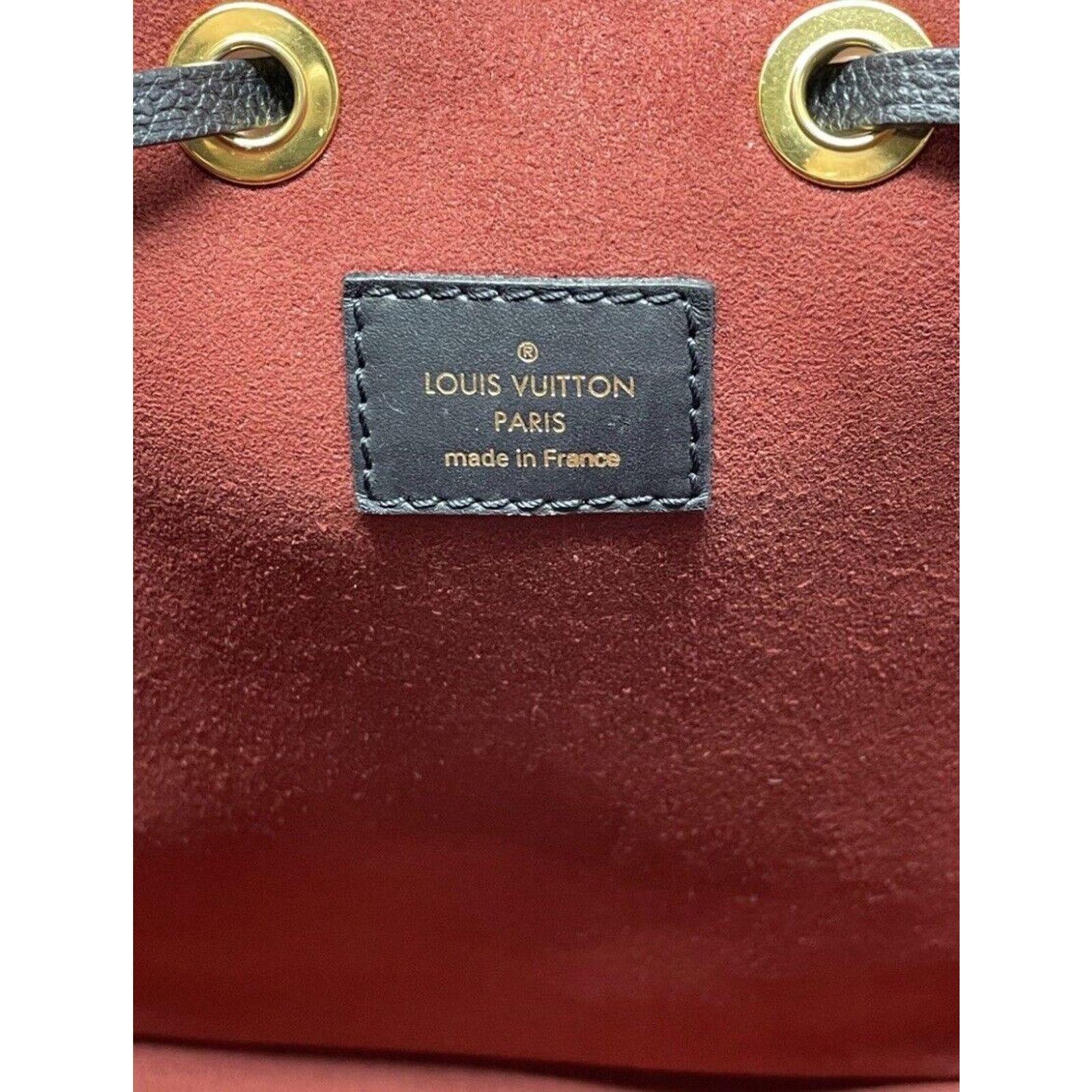 Louis Vuitton Louis Vuitton NéoNoé Shoulder Bag MM Black Leather Size ONE SIZE - 11 Thumbnail