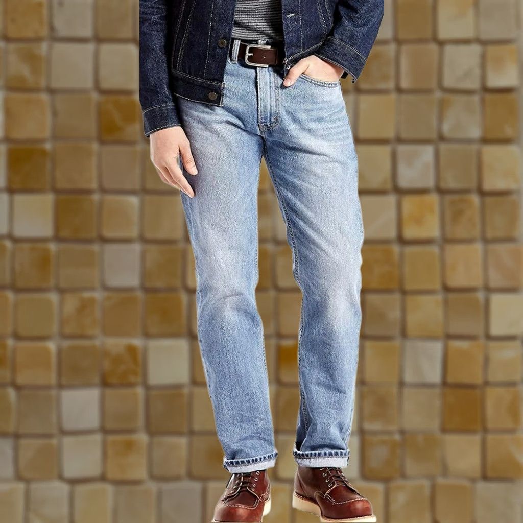 Levi's Levi's 505 Jeans Regular Fit Straight Levi's Jeans Blue 40x30 Mens Multiple Pockets Vintage: No Size US 40 / EU 56 - 1 Preview