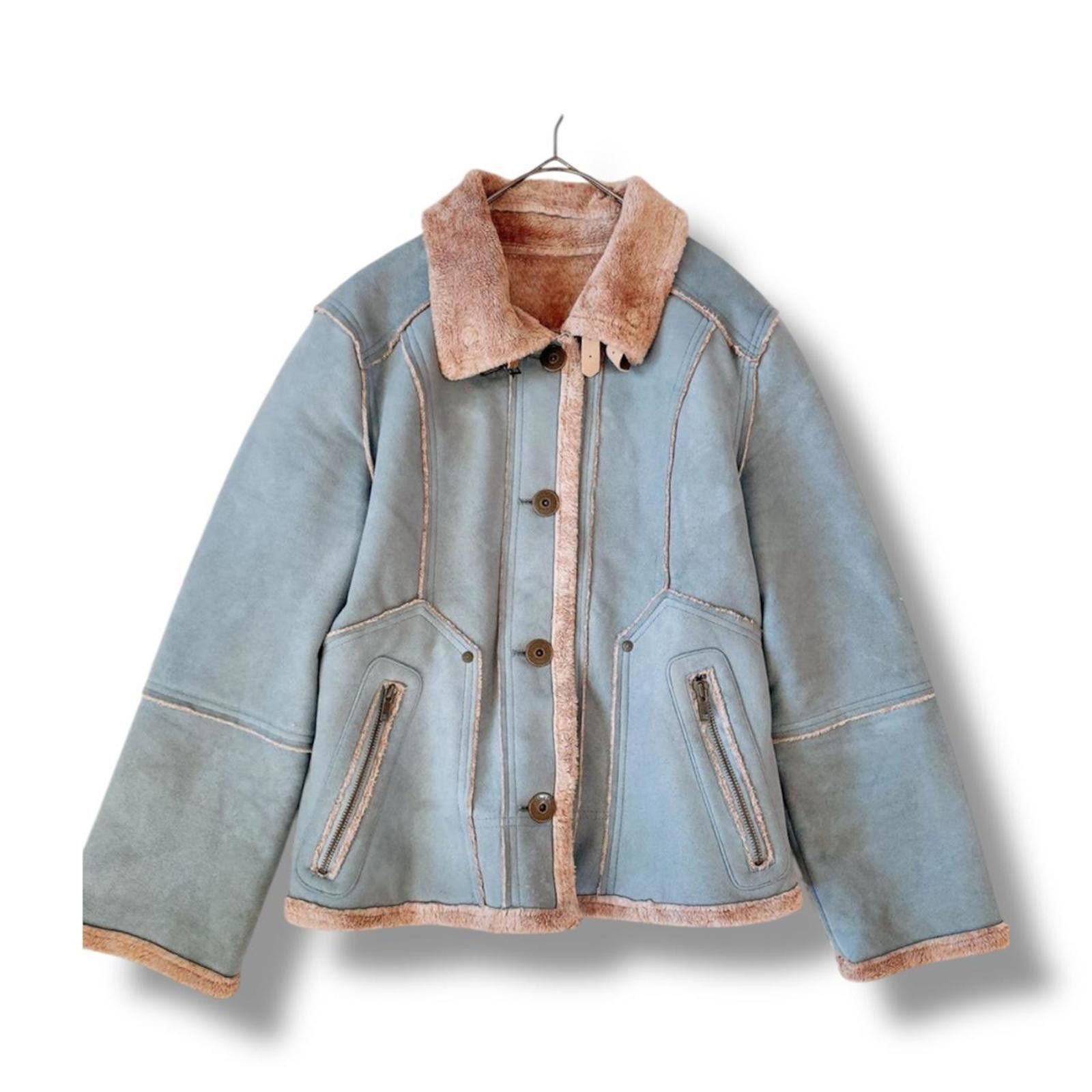 Other Faux fur and suede fairy grunge blue penny lane coat Size XS / US 0-2 / IT 36-38 - 1 Thumbnail