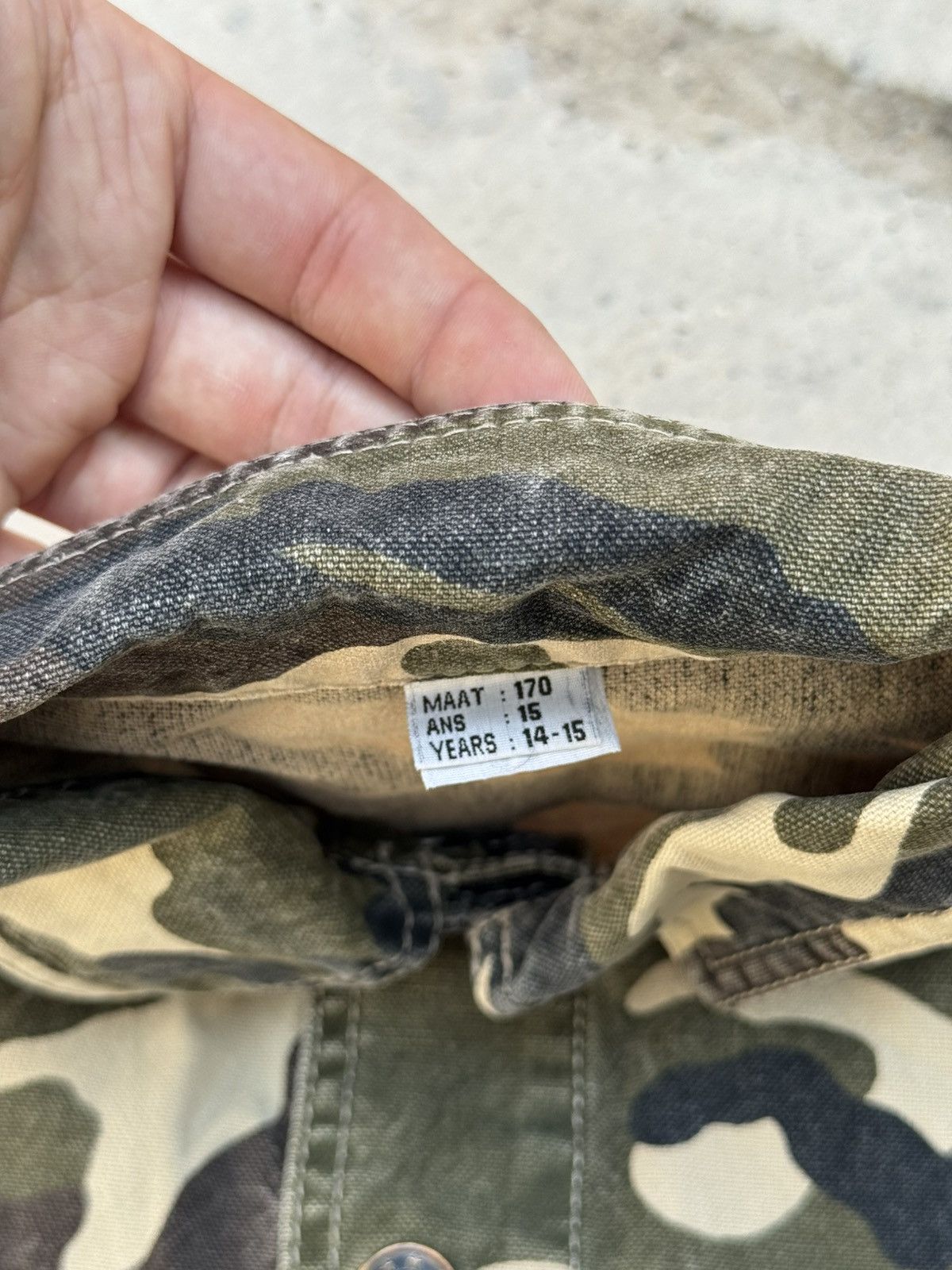 Japanese Brand VINTAGE BOXY MILITARY CAMO JACKET Size US S / EU 44-46 / 1 - 8 Thumbnail