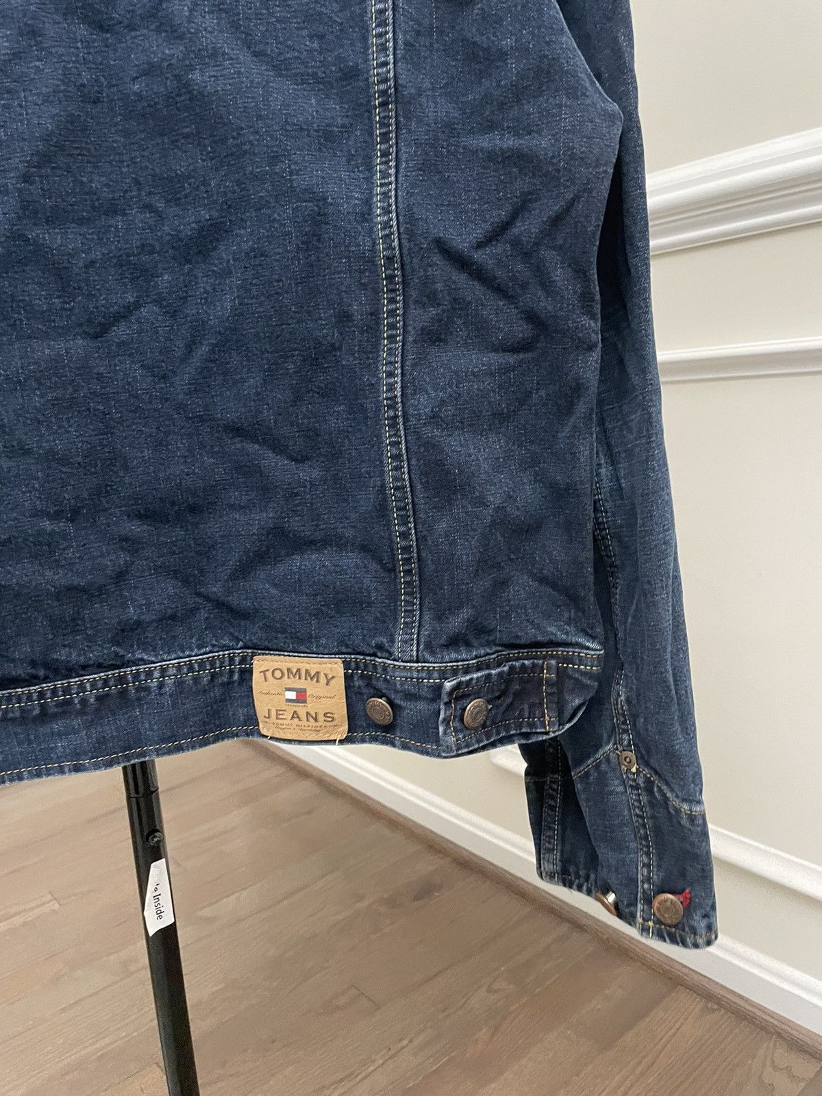 Wrangler Vintage Blue Denim Tommy Hilfiger Trucker Jacket Y2K Levis Size US M / EU 48-50 / 2 - 8 Thumbnail